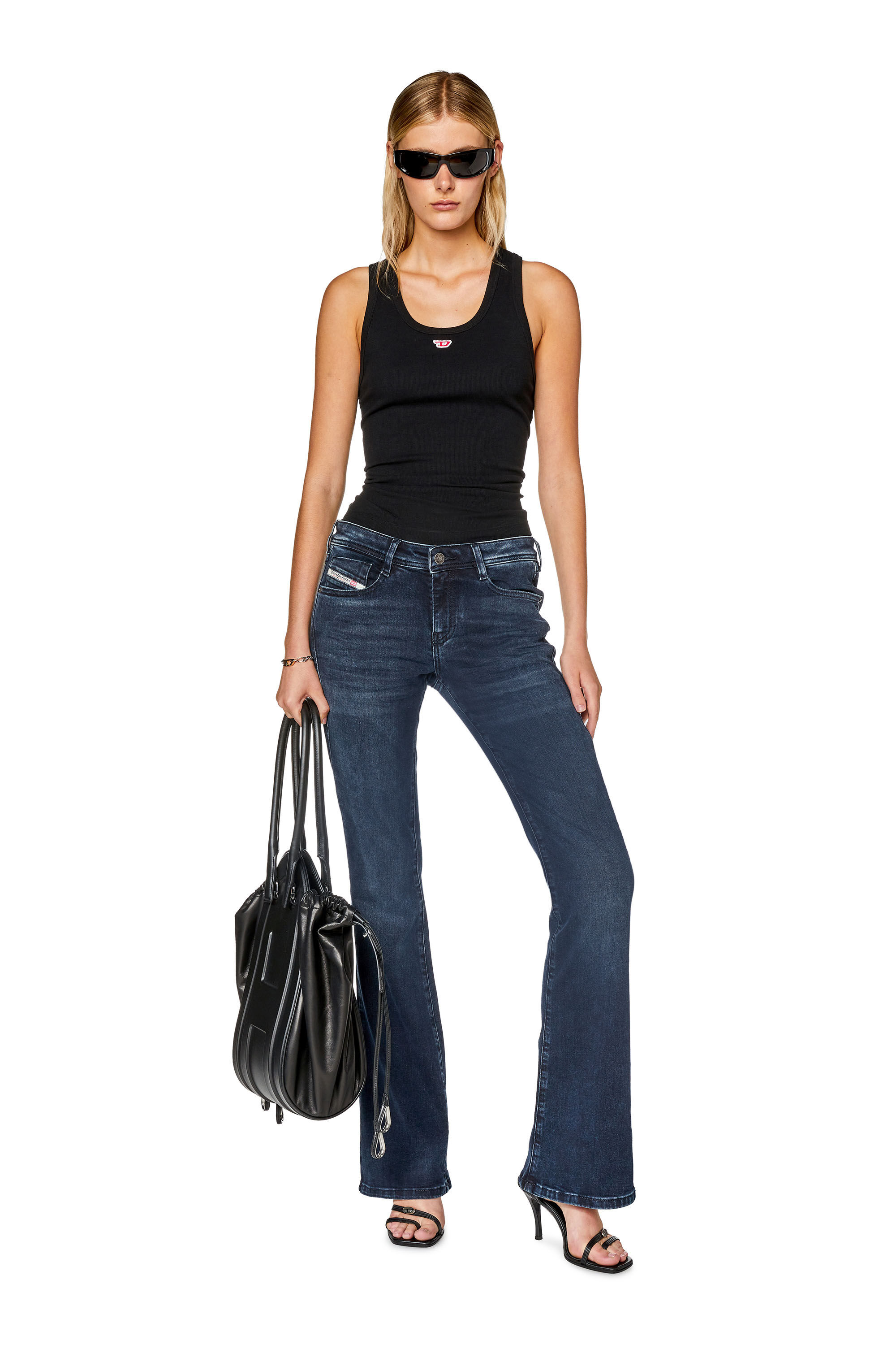 Diesel - Bootcut and Flare Jeans 1969 D-Ebbey 0ENAR, Blu Scuro - Image 1
