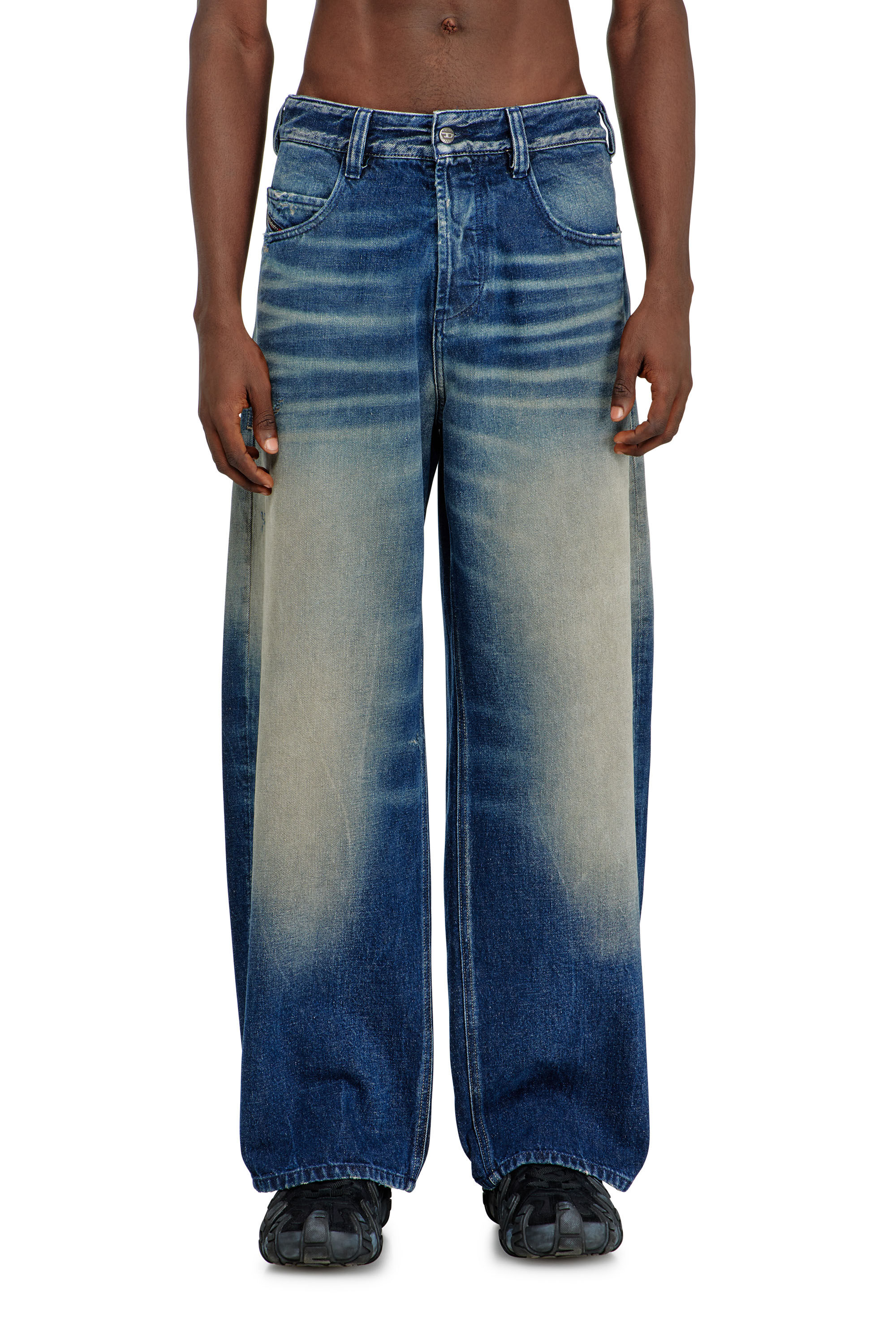 Diesel - Relaxed Jeans 1997 D-Enim 007DQ Unisex, Blu Scuro - Image 3
