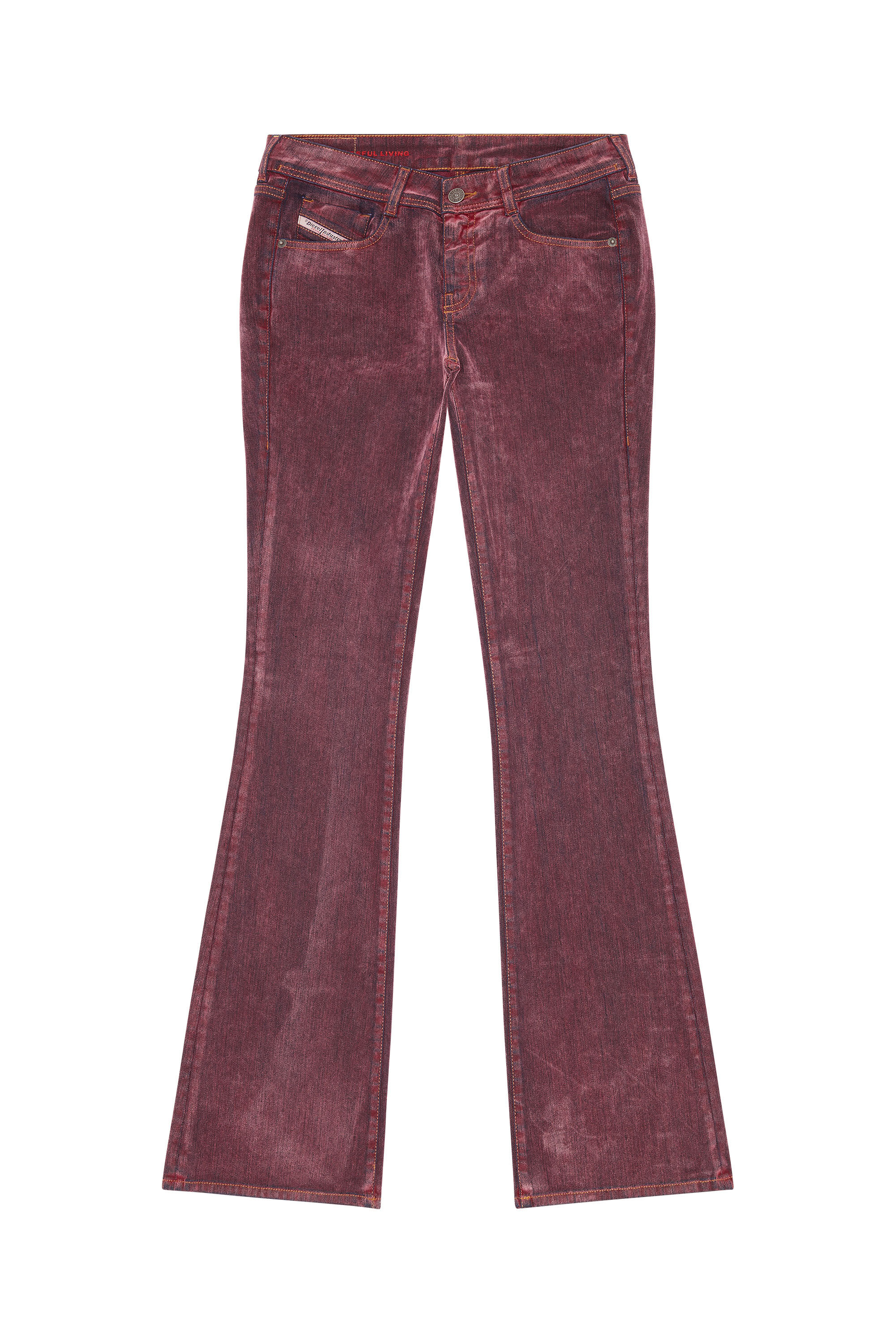 Diesel - 1969 D-EBBEY 0ELAH Bootcut and Flare Jeans, Rosa - Image 2