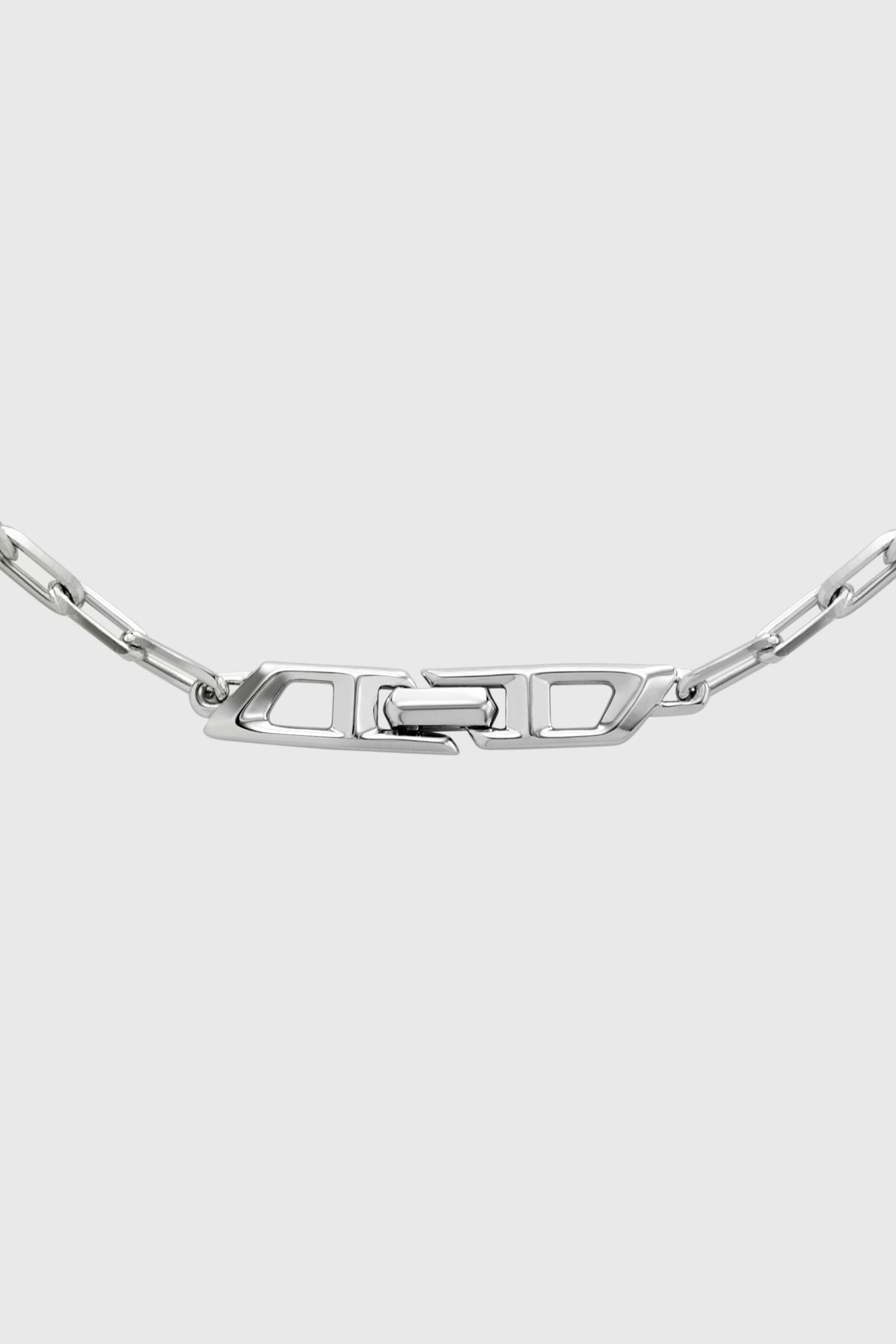 Diesel - DL1364040 STERLING SILVER JEWEL, Collana a catena in argento sterling Unisex in Argento - 2