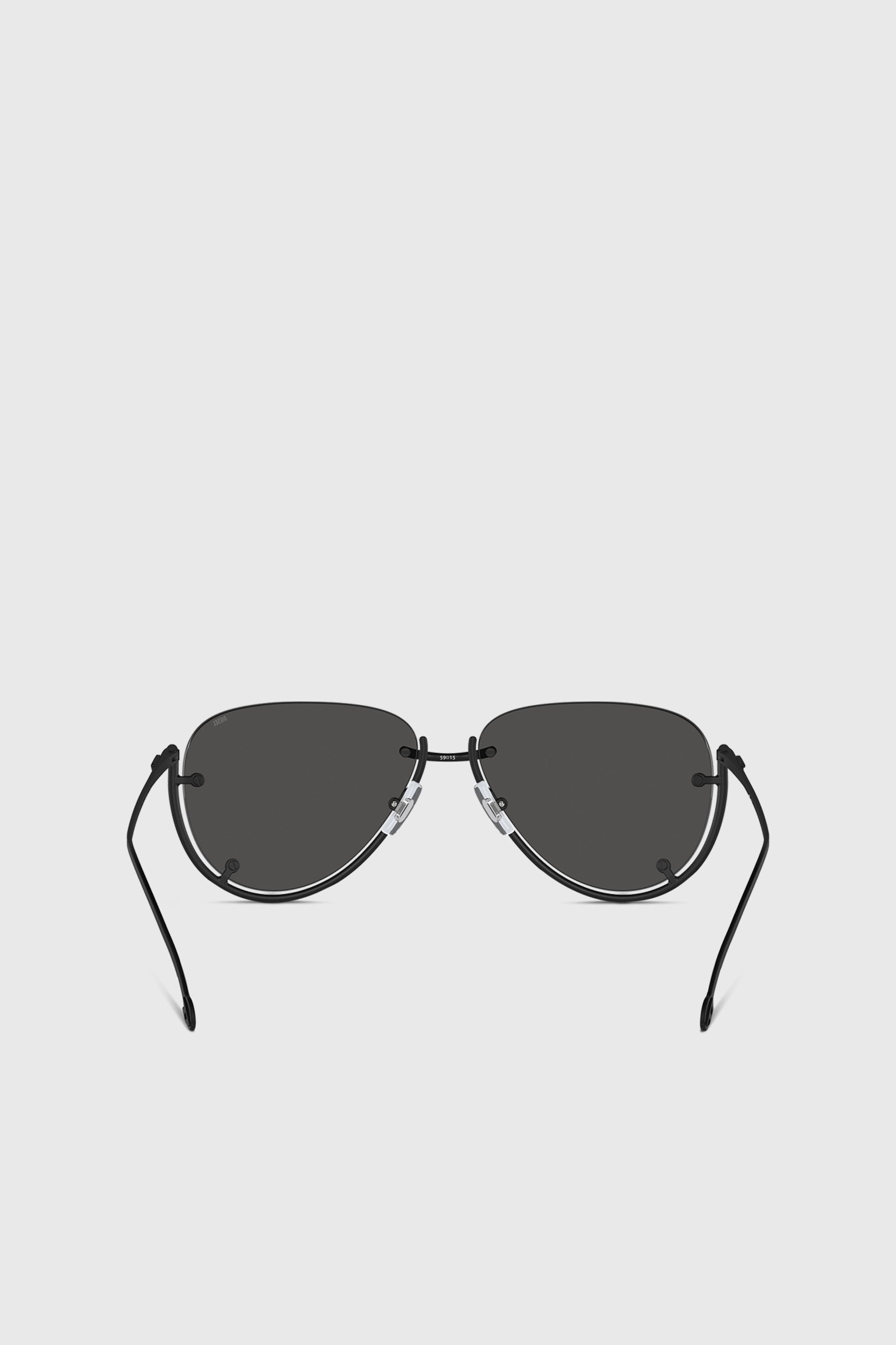 Diesel - 0DL1003, Occhiali da sole pilot Unisex in Nero - 3