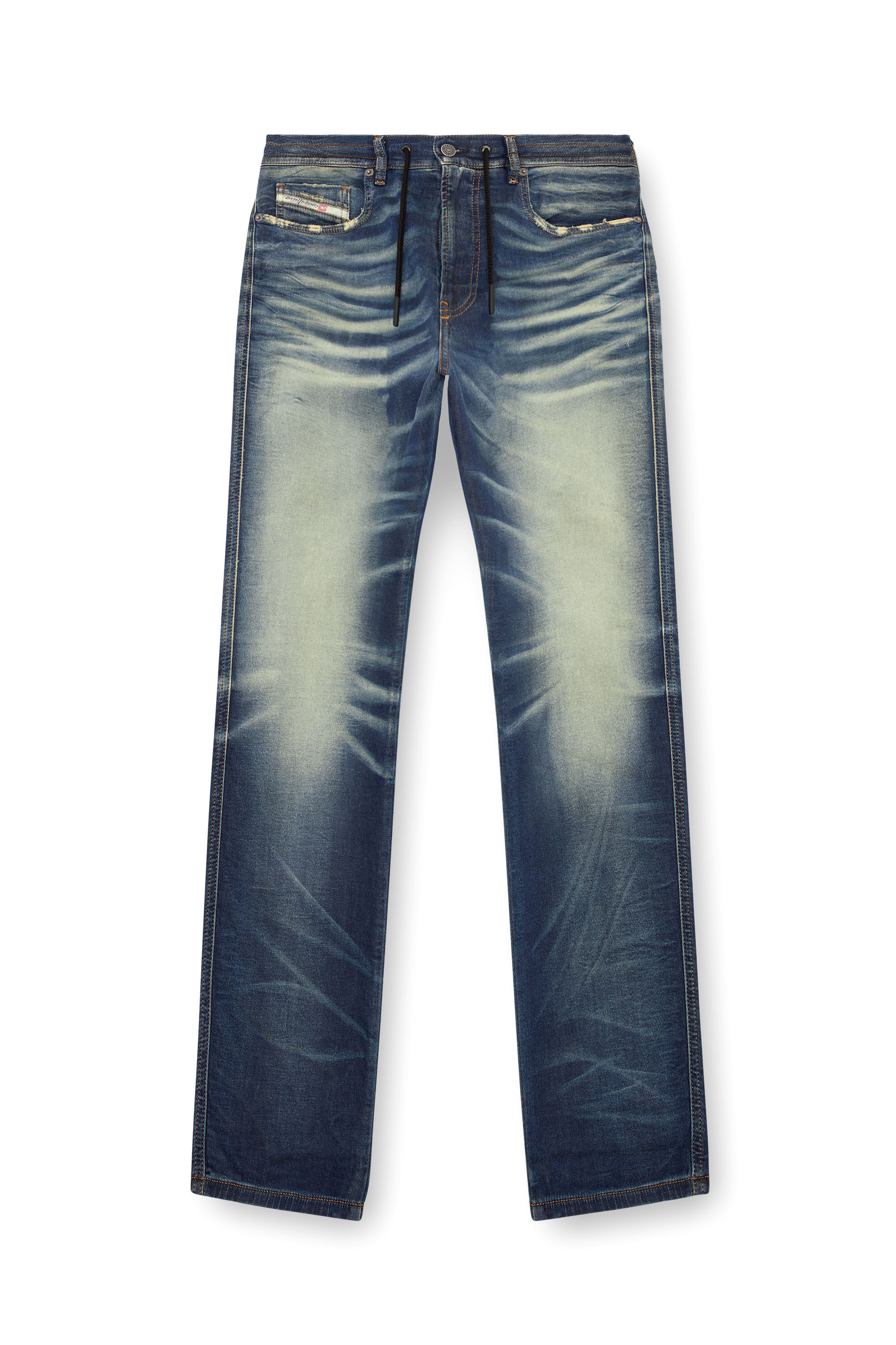 Diesel - Uomo Slim 2060 D-Strukt Joggjeans® 068MH, Blu Scuro - Image 2