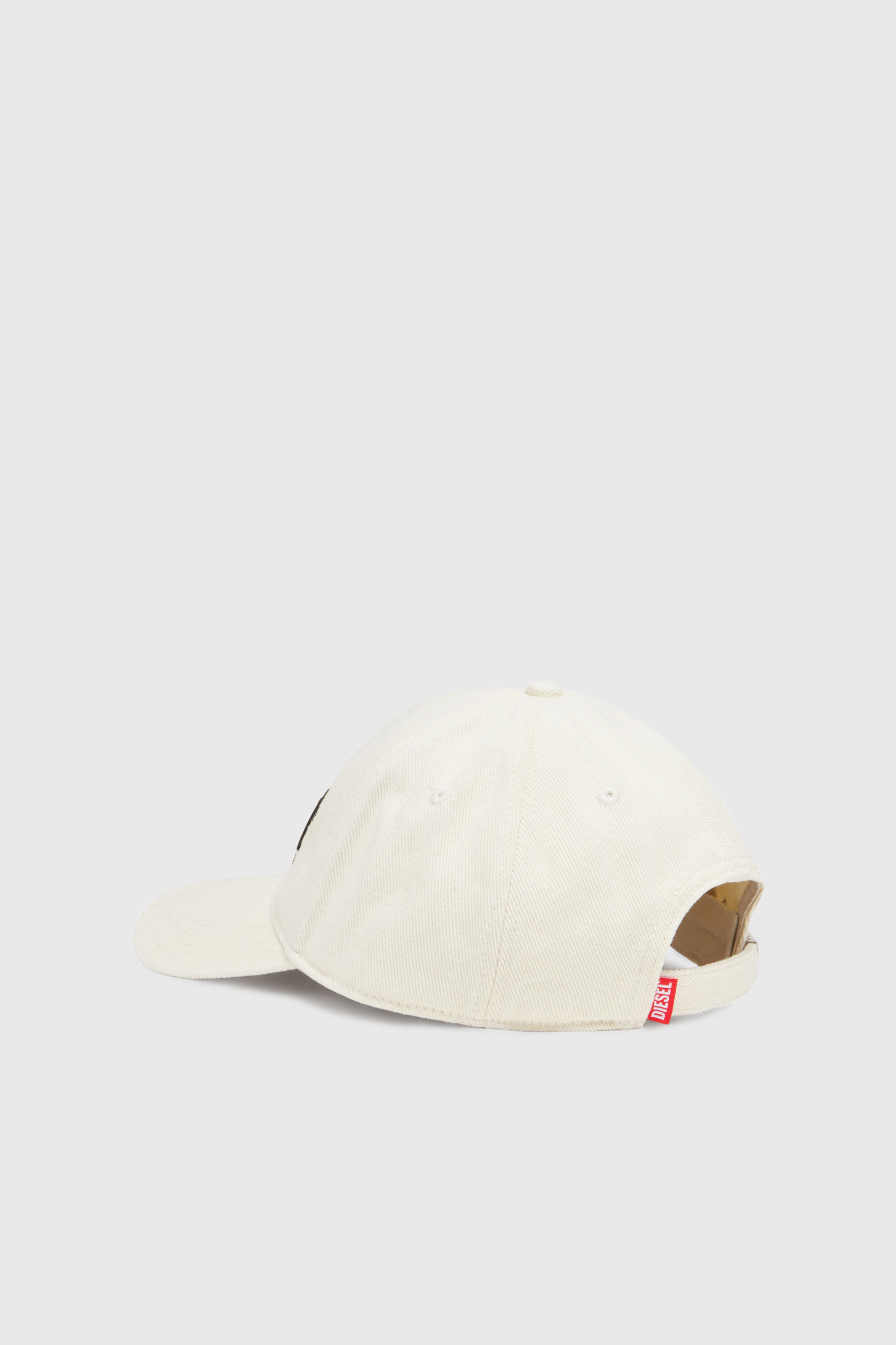 Diesel - CORRY-DIV-WASH, Cappello da baseball con logo ricamato Uomo in Bianco - 2