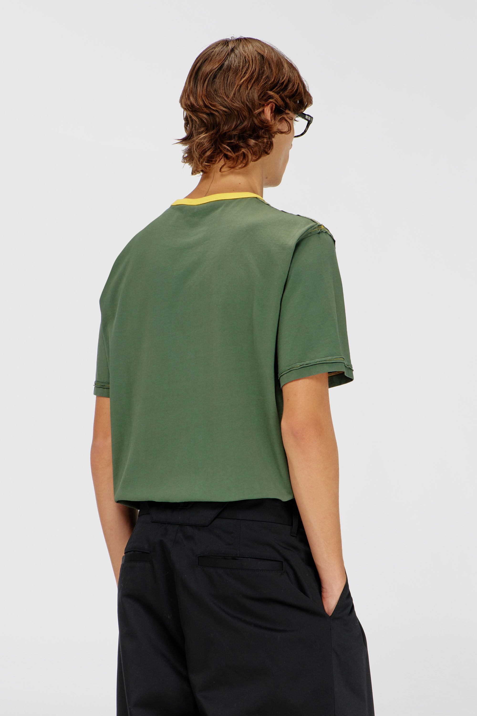 T-ADJUST-CUT-OD, Olive Green