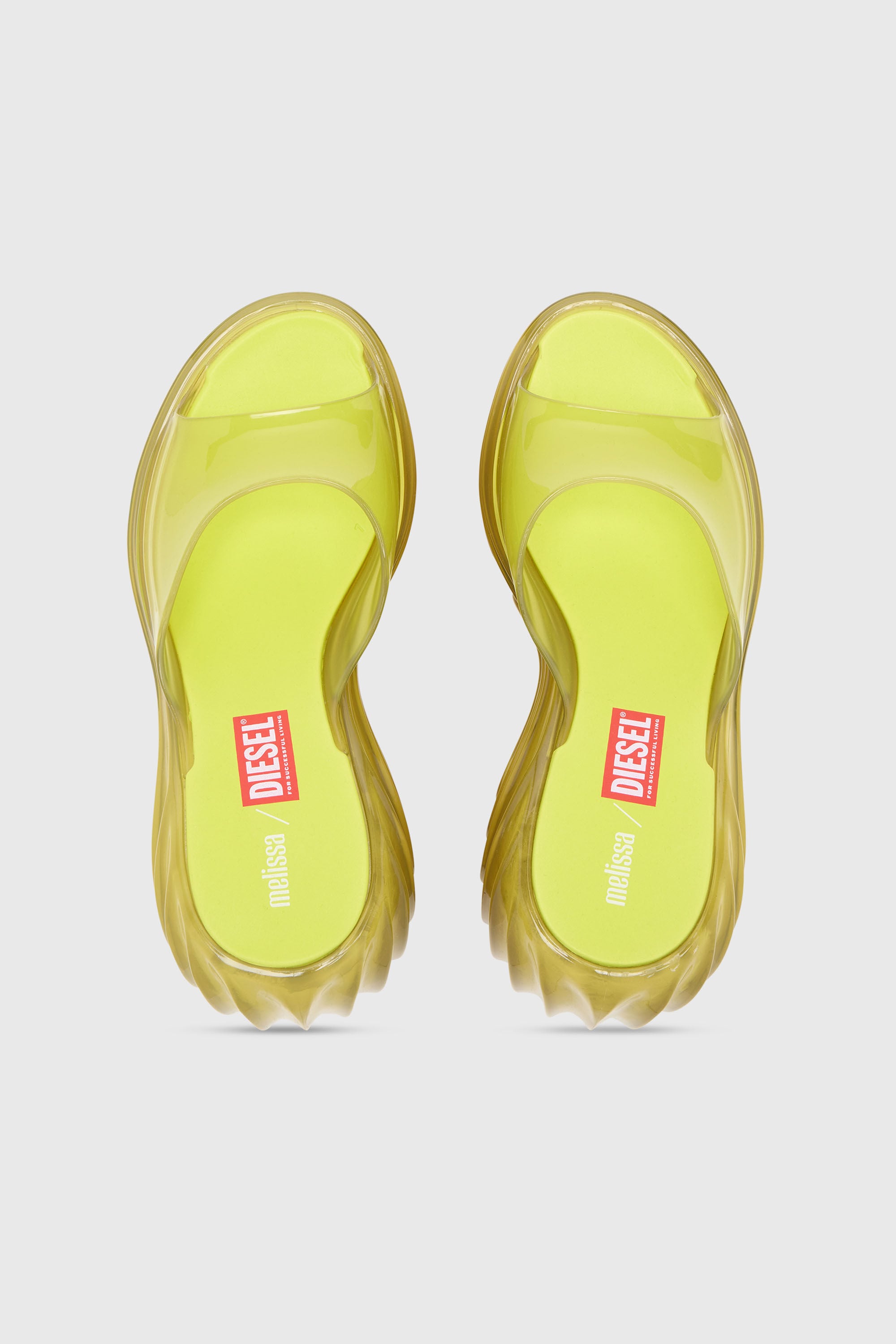 Diesel - MELISSA QUANTUM PLATFORM, Mule platform in Melflex&reg; Donna in Giallo - 4