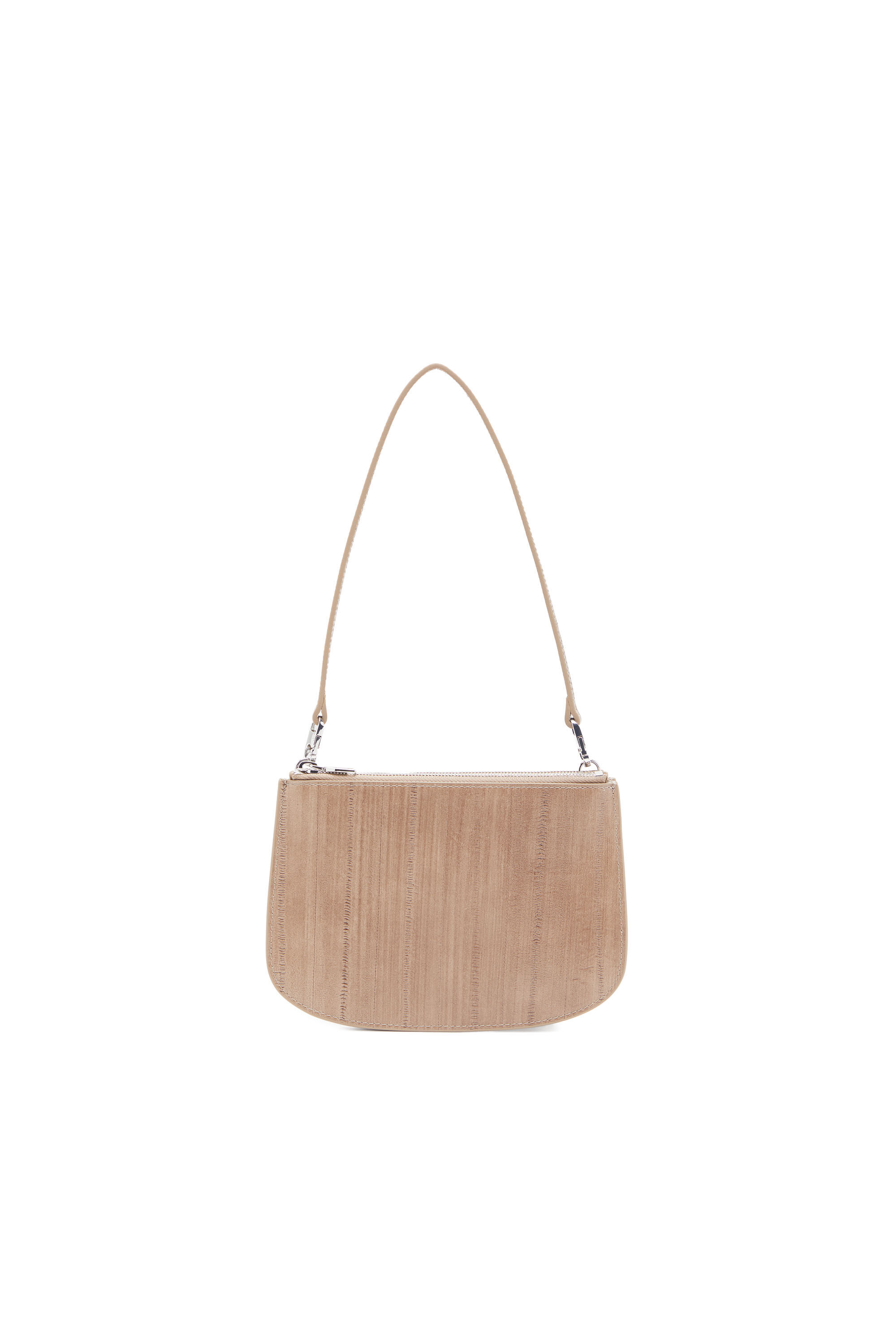 Diesel - 1DR TWIN, 1DR Twin-Borsa a spalla double-pocket in pelle stampata Donna in Marrone - 3