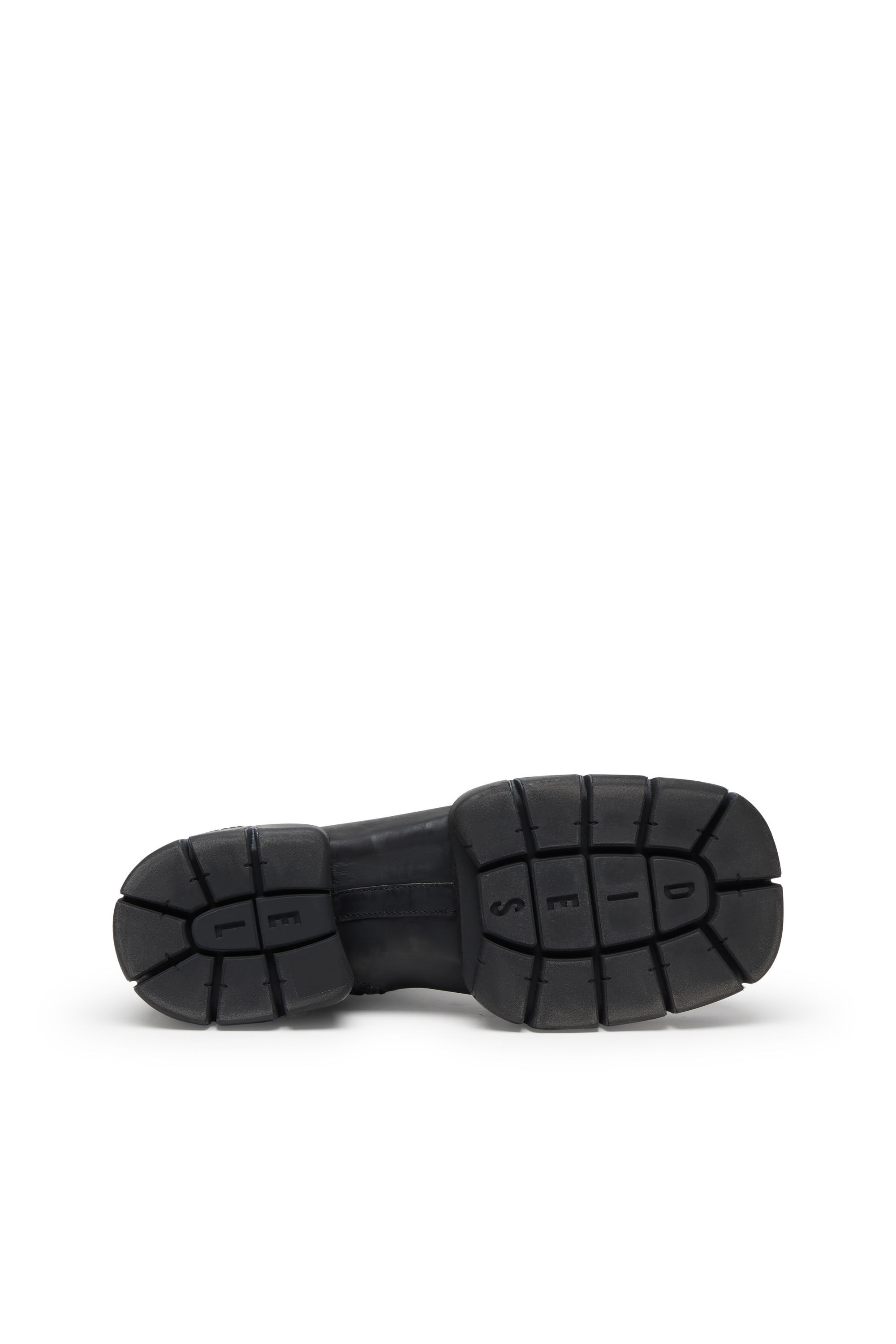 Diesel - D-TEX BT, D-Tex-Stivaletti in pelle oliata con suola divisa Uomo in Nero - 5