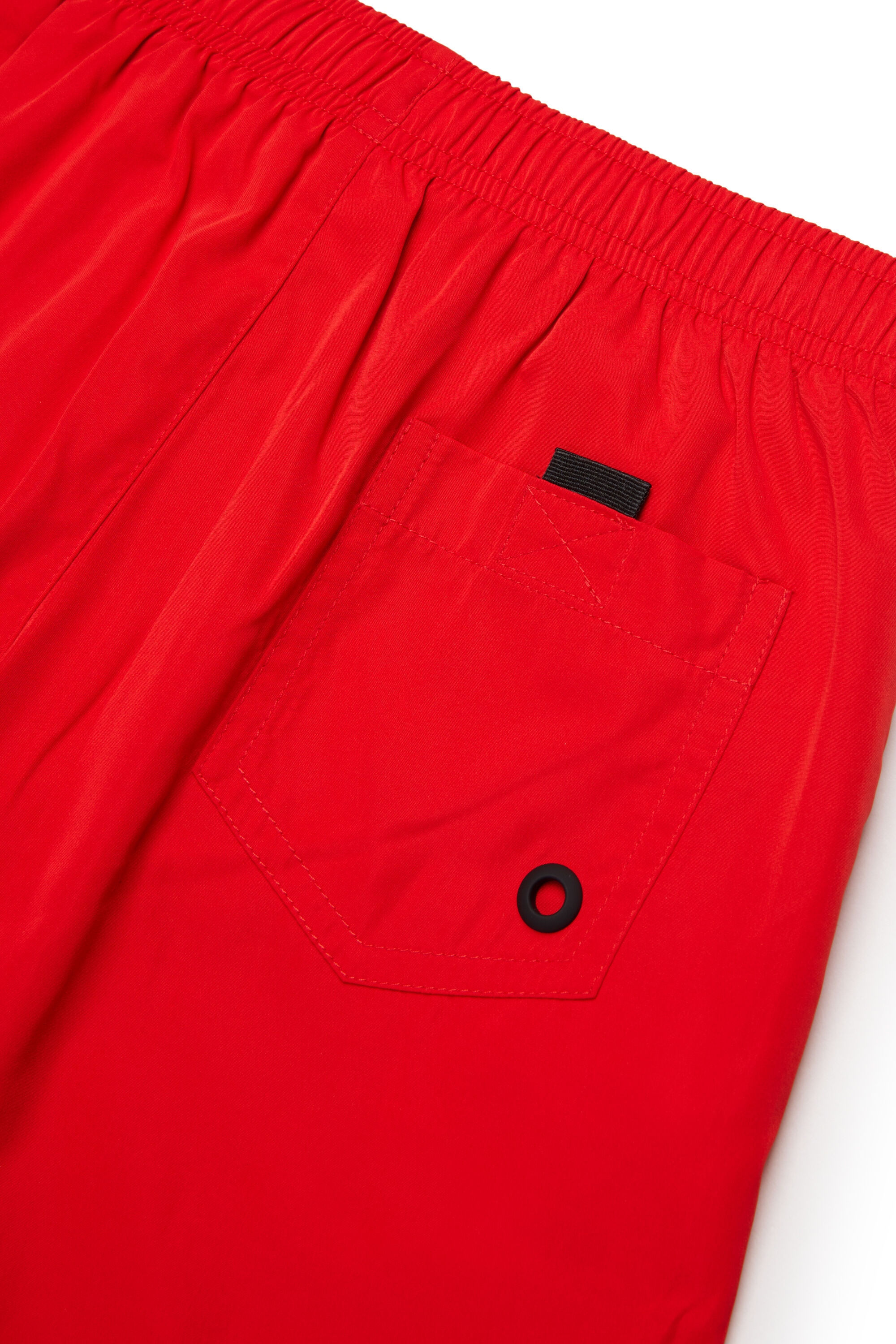 Diesel - MIDIT, Shorts da bagno con maxi logo Uomo in Rosso - 4