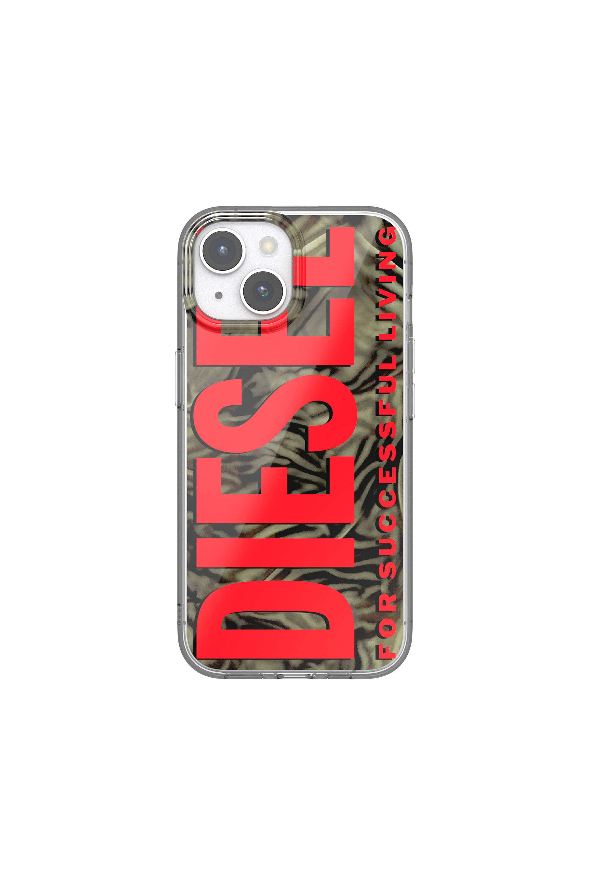 Diesel - 60047 AOP CASE, Cover camou per iP 15 Unisex in Multicolor - 2