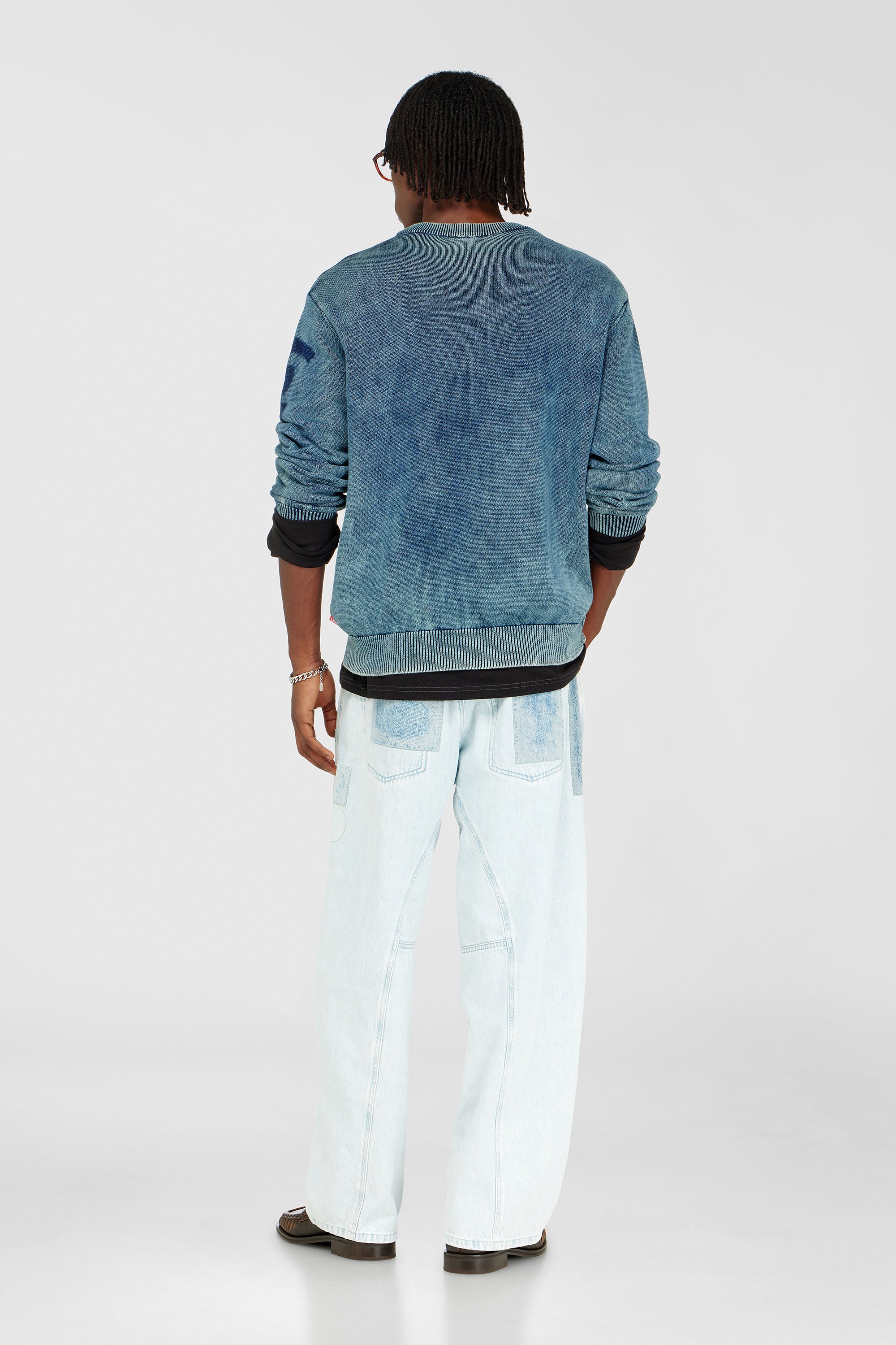 Diesel - Relaxed Jeans 1997 D-Enim-M 0IFBQ Unisex, Blu Chiaro - Image 3