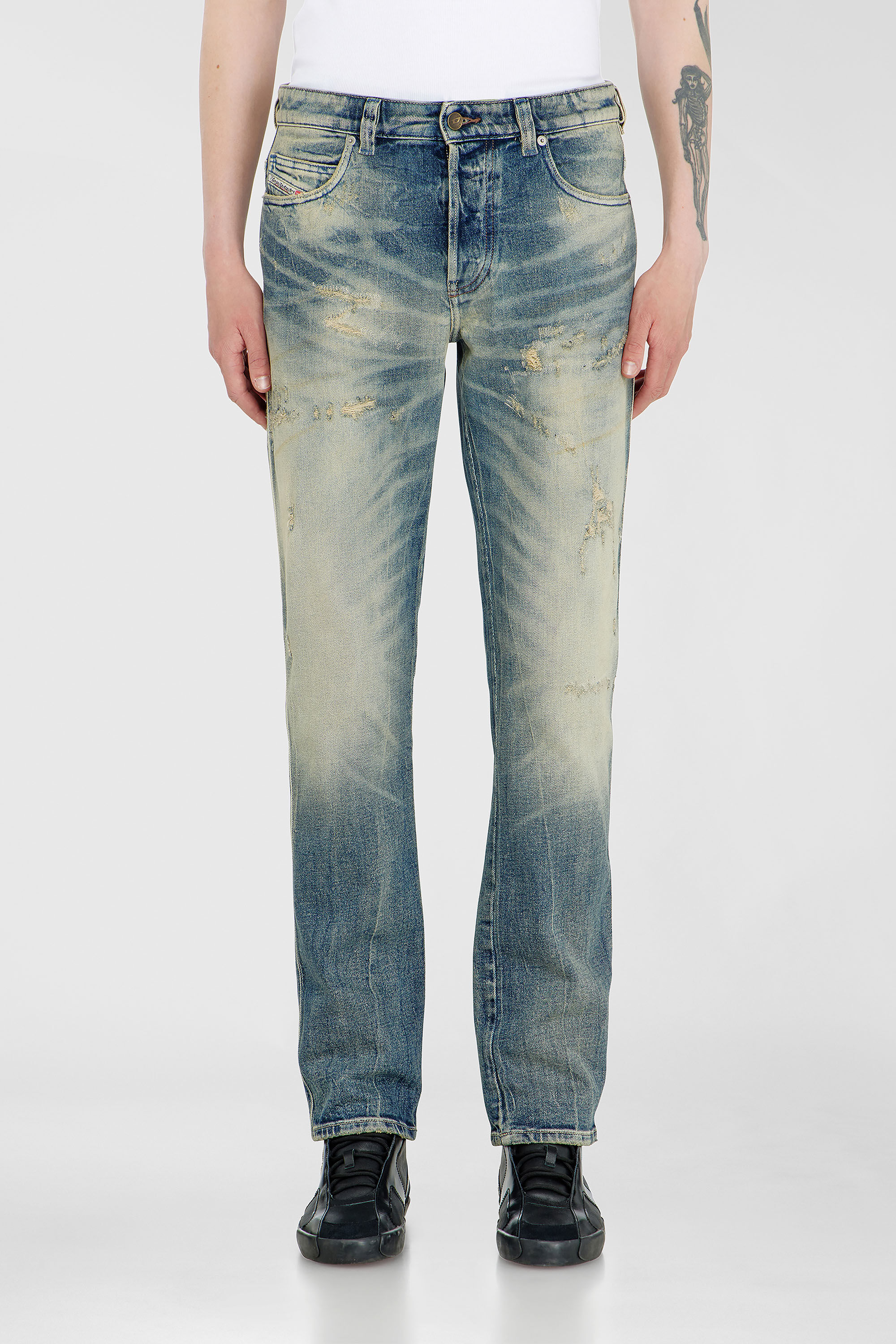 Diesel - Slim Jeans 1993 D-Vyl 09P34 Uomo, Blu medio - Image 4
