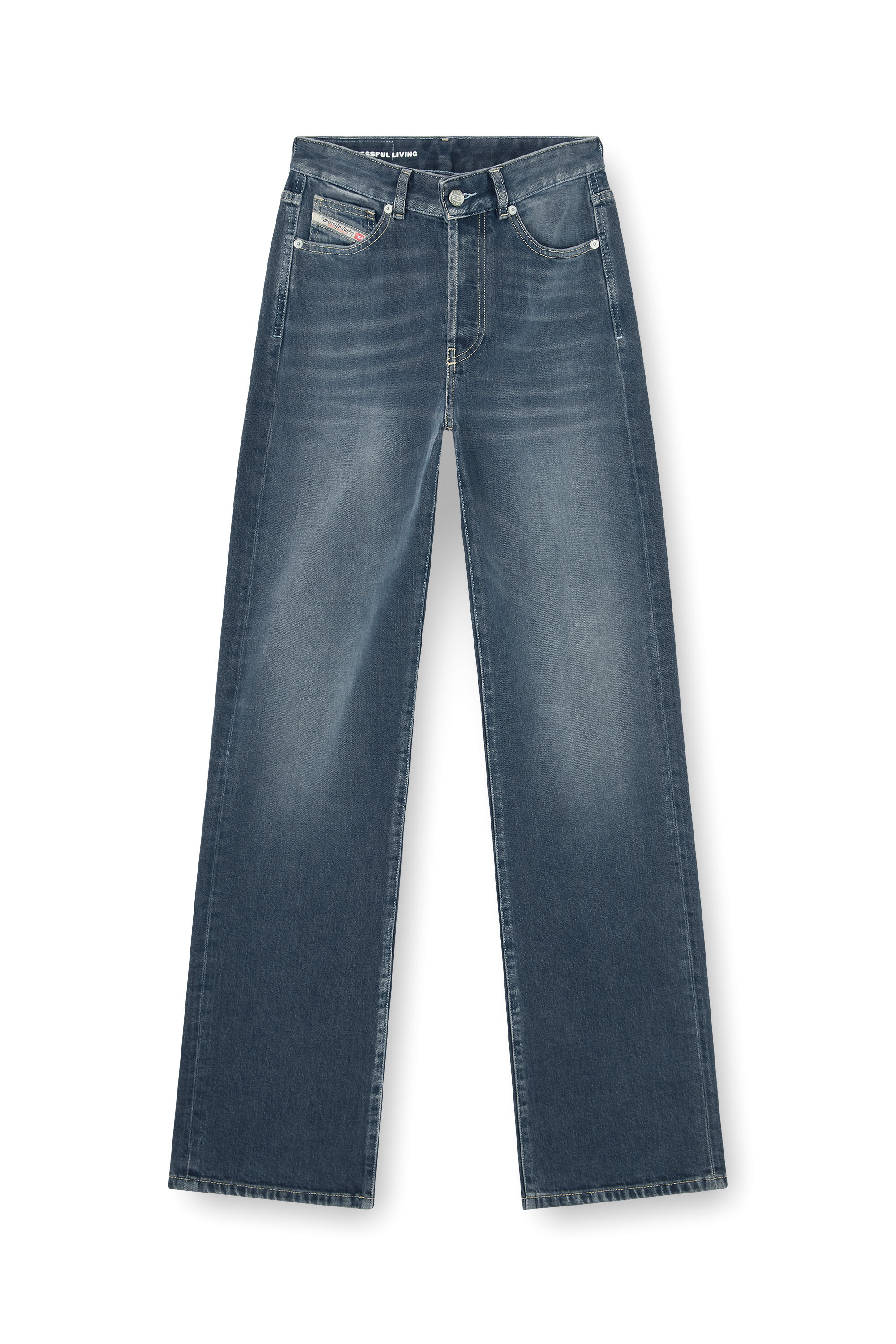 Diesel - Regular Jeans 1971 D-Sent 007EI Donna, Blu Scuro - Image 6