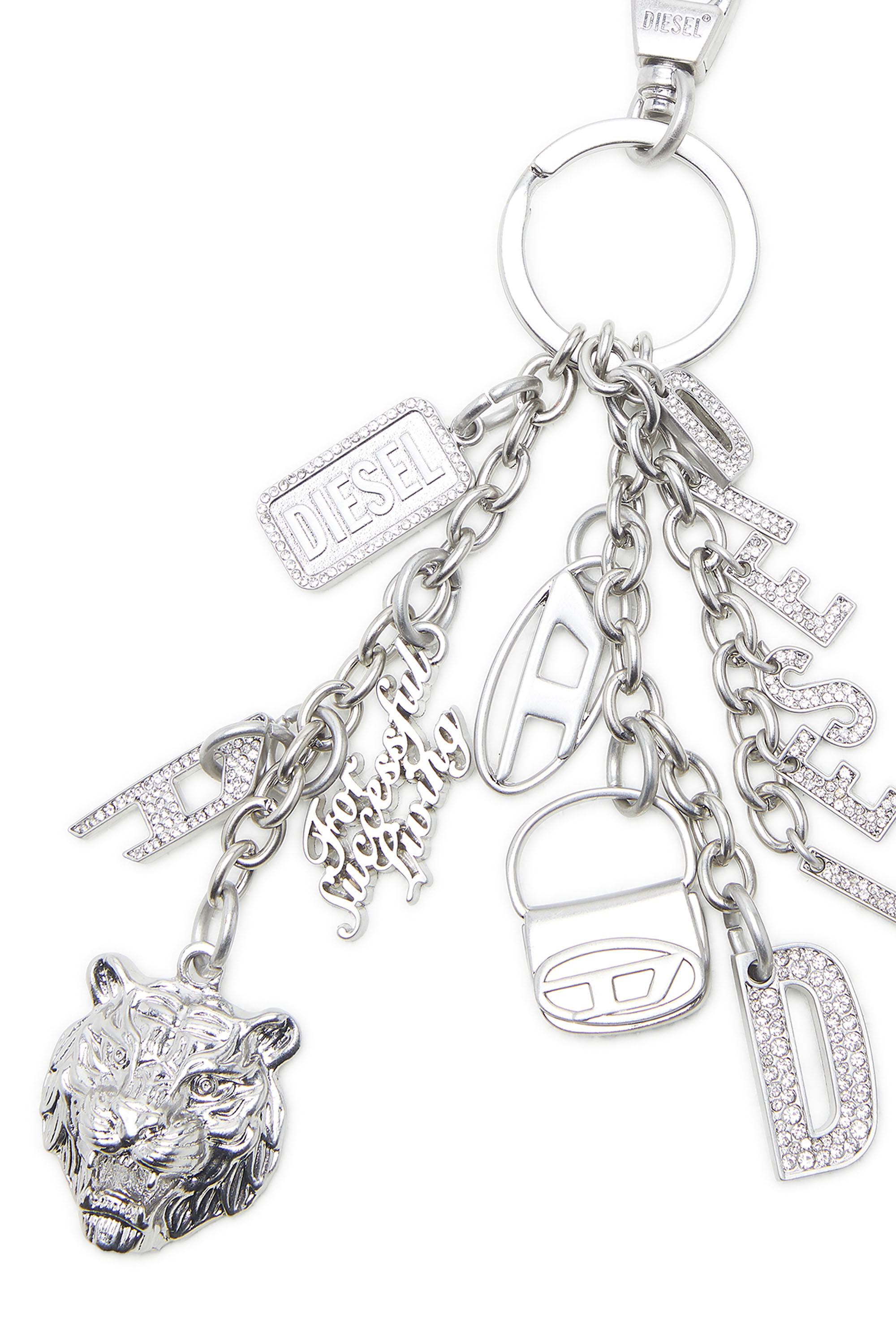 Diesel - HOSHI KEYCHAIN, Portachiavi con charm Unisex in Argento - 2