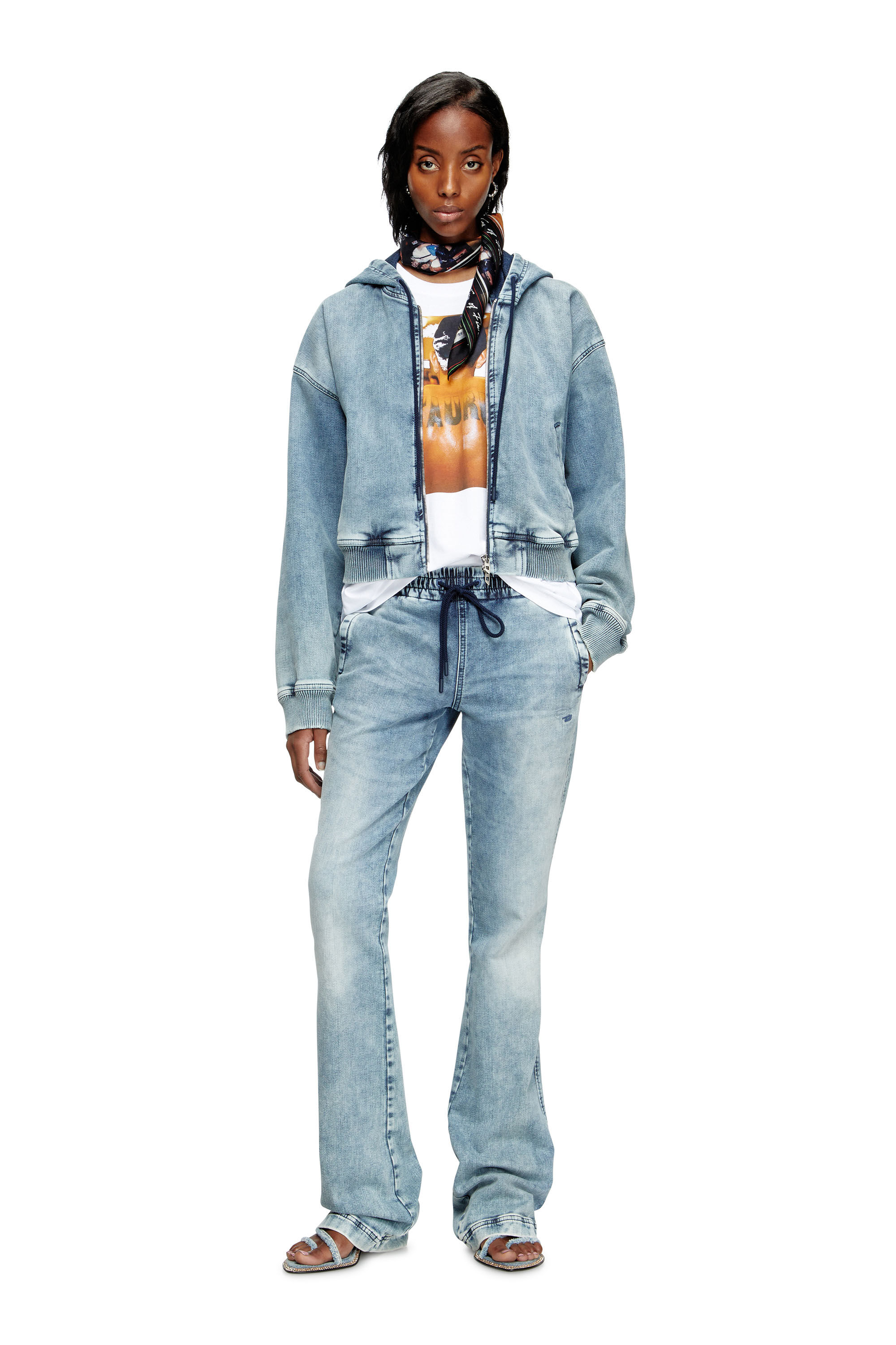 Diesel - PR-T-NORM-TOM25-1, T-shirt con stampa grafica Unisex in Bianco - 6