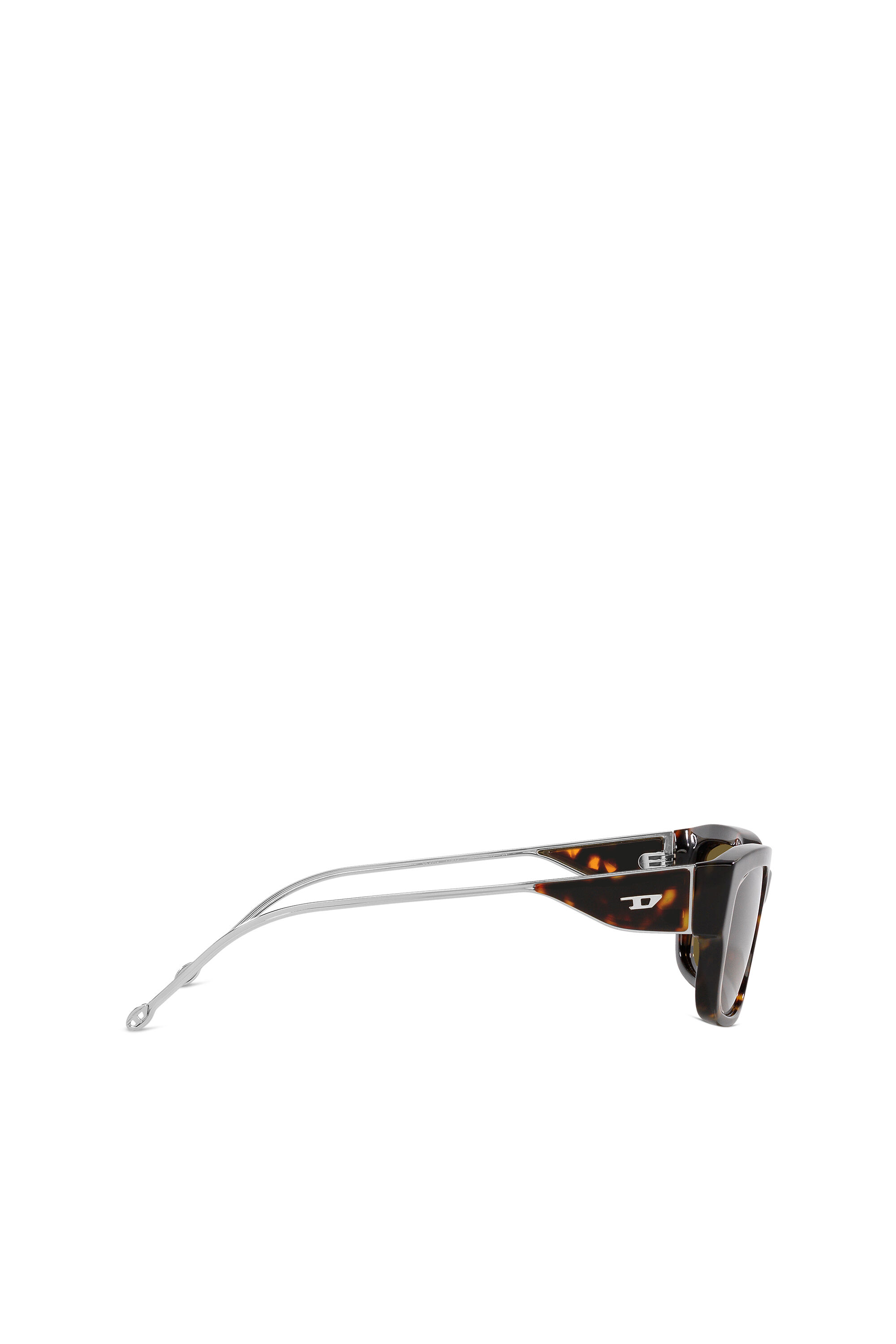 Diesel - 0DL2002 SIZE 56, Occhiali da sole rettangolari Unisex in Marrone - 2