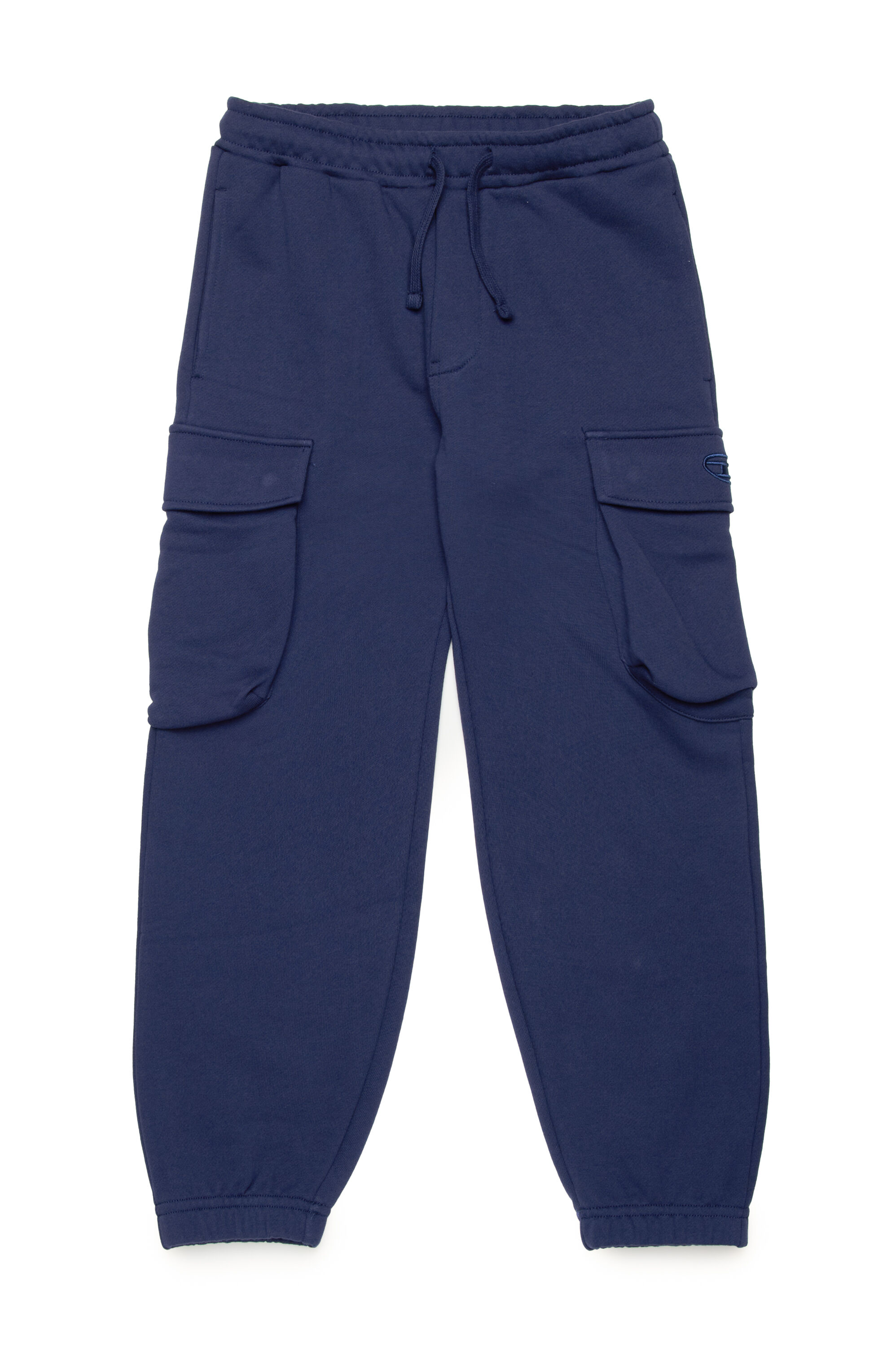 Diesel - PLEKO, Pantaloni tuta con tasche cargo Uomo in Blu - 1