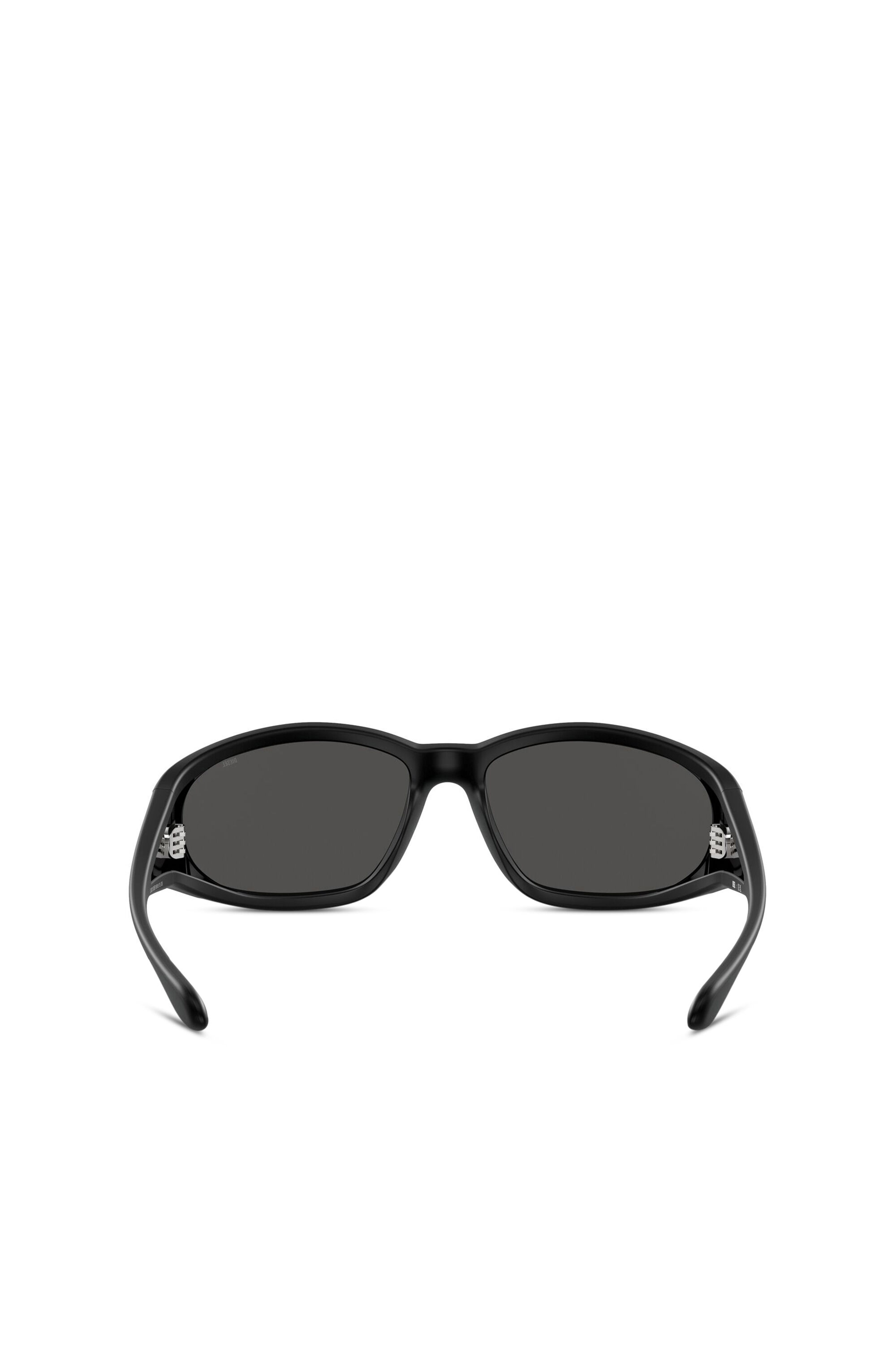 Diesel - 0DL3002, Occhiale in acetato con forma rettangolare Unisex in Nero - 3