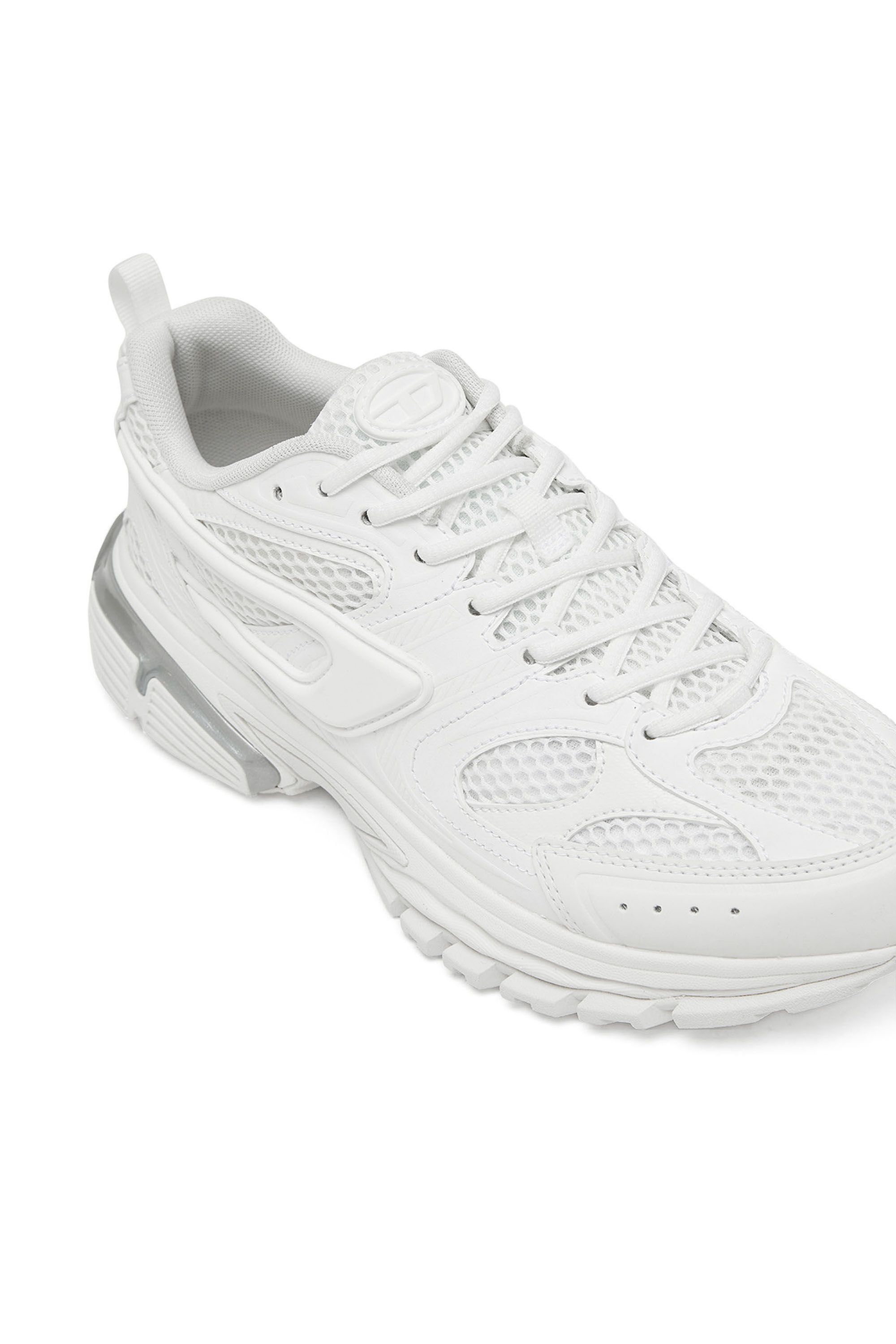 Skechers d'lite chunky trainers in white top