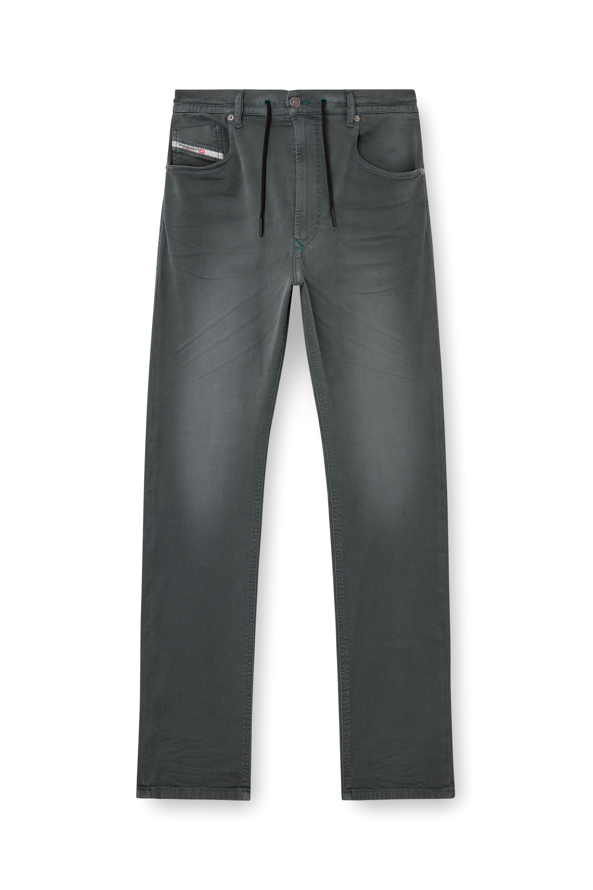 Diesel - Regular 2030 D-Krooley Joggjeans® 0670M Uomo, Grigio - Image 2