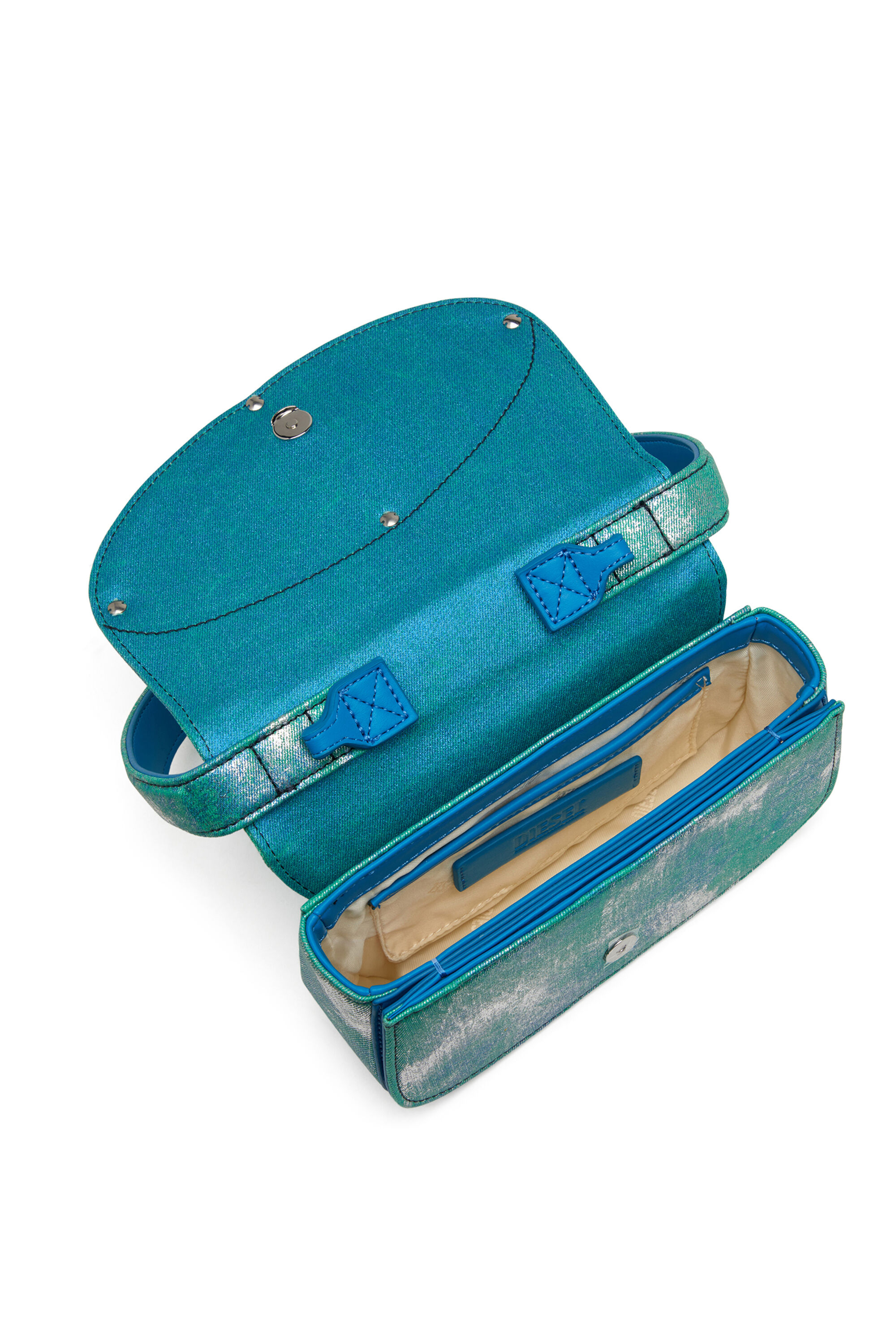 Diesel - 1DR, 1DR-Iconica borsa a spalla in denim pop-colour Donna in Multicolor - 5
