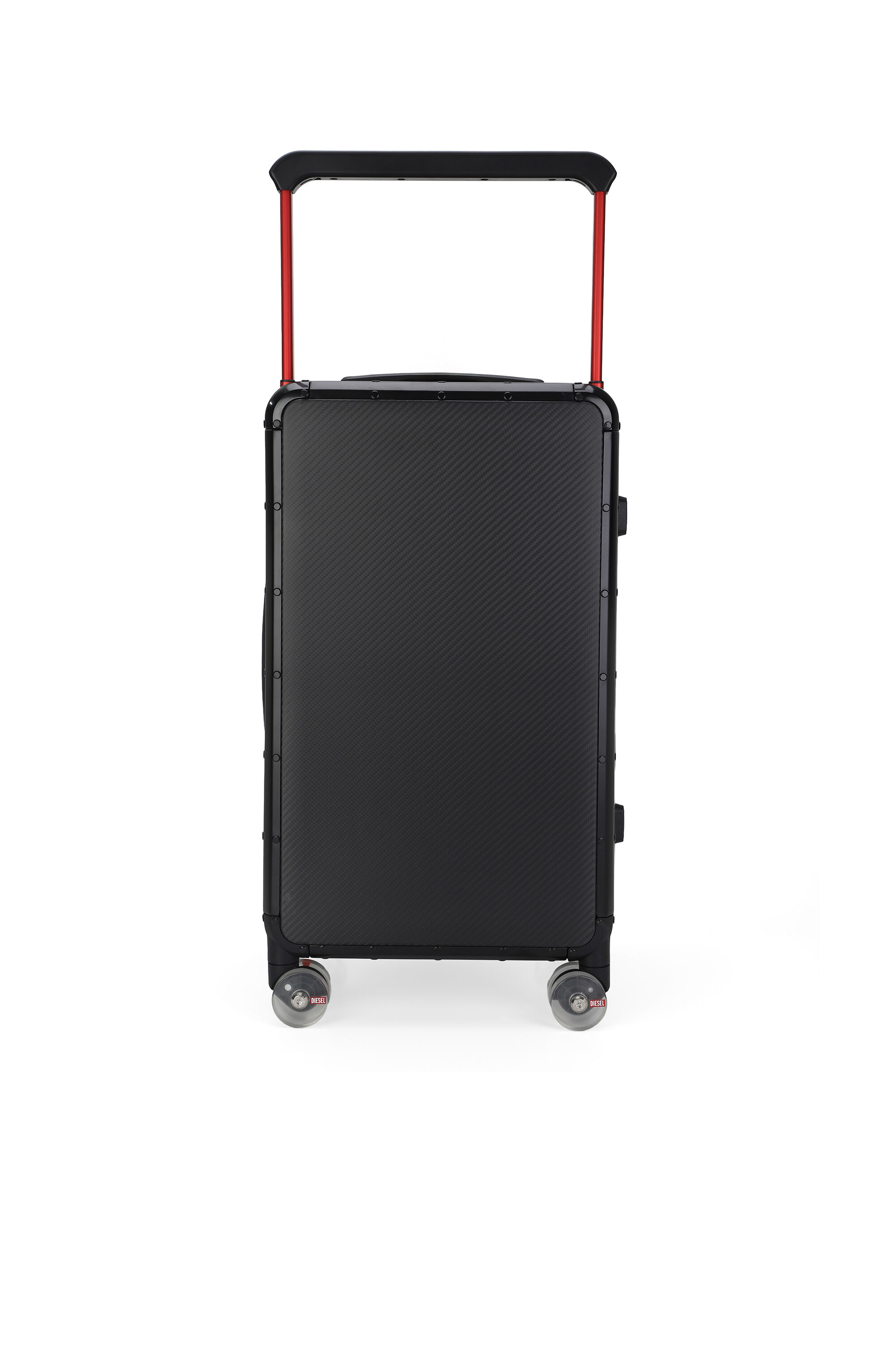 Diesel - DSL CARBON FIBER TROLLEY-BLACK- DSL001, Valigia in fibra di carbonio taglia M Unisex in Nero - 2