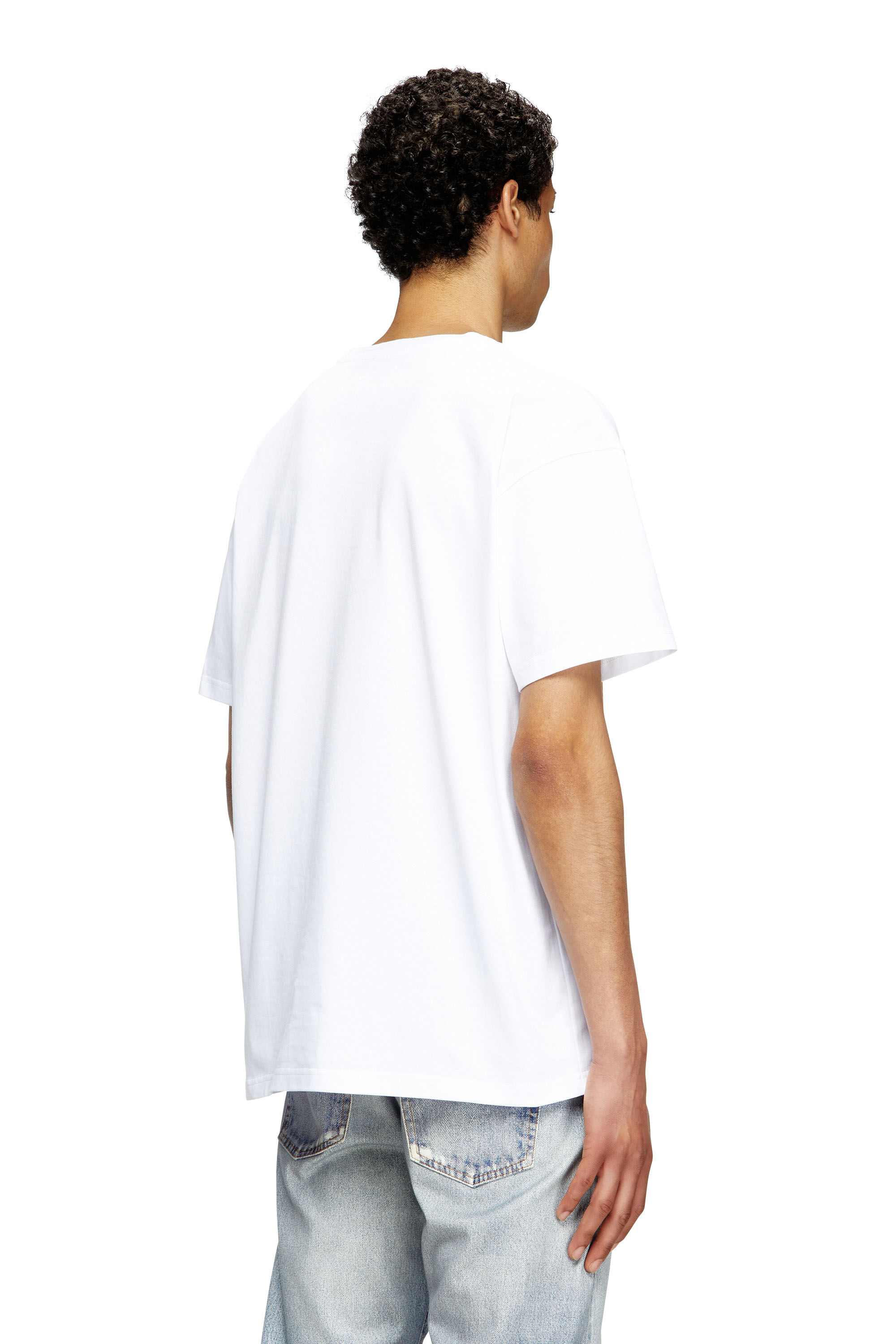 Diesel - PR-T-NORM-TOM25-1, T-shirt con stampa grafica Unisex in Bianco - 4