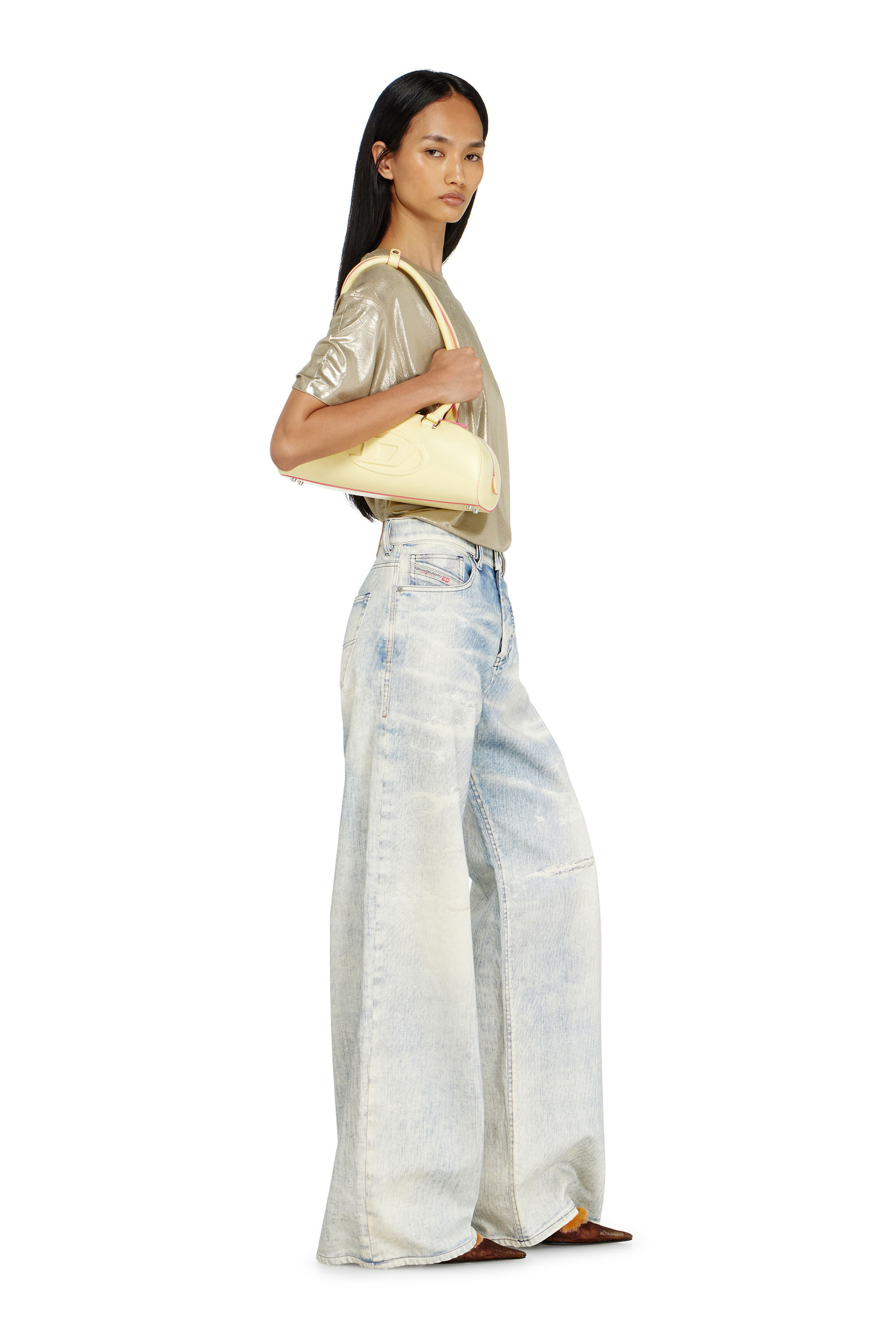 Diesel - Relaxed Jeans 1996 D-Sire 09R69 Donna, Blu Chiaro - Image 2