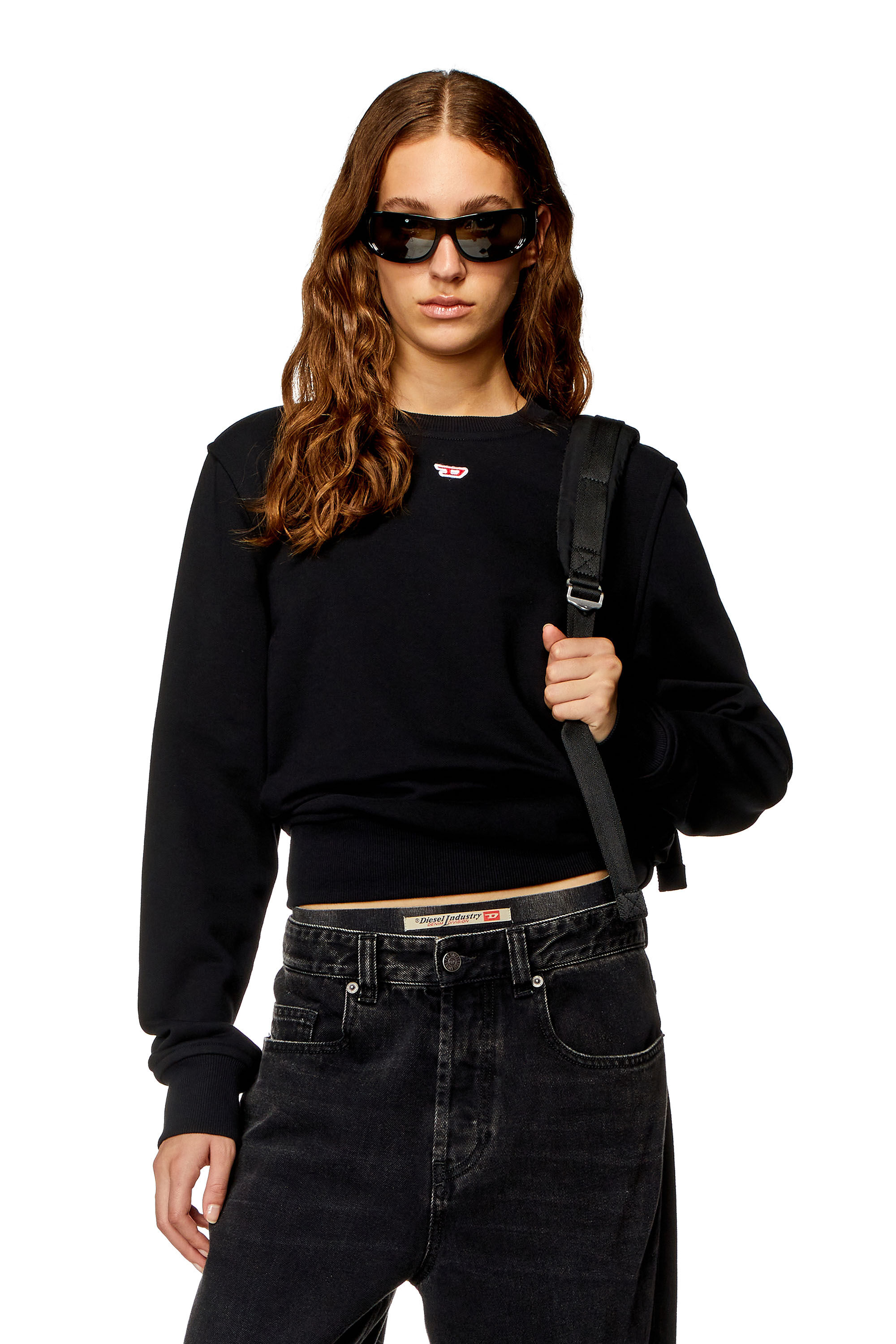 Felpa donna diesel sales