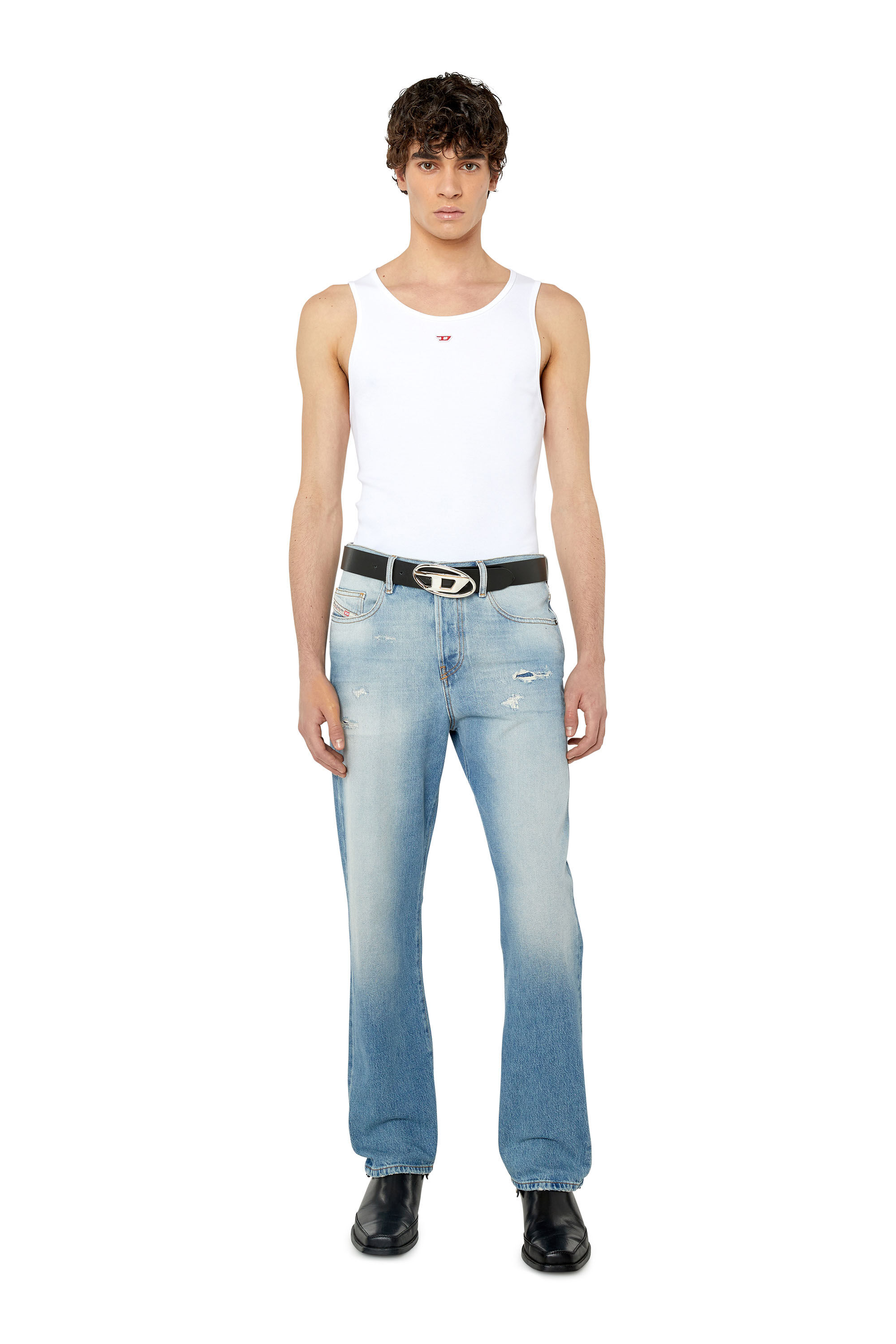Diesel - Straight Jeans 2020 D-Viker E9C15, Blu Chiaro - Image 1