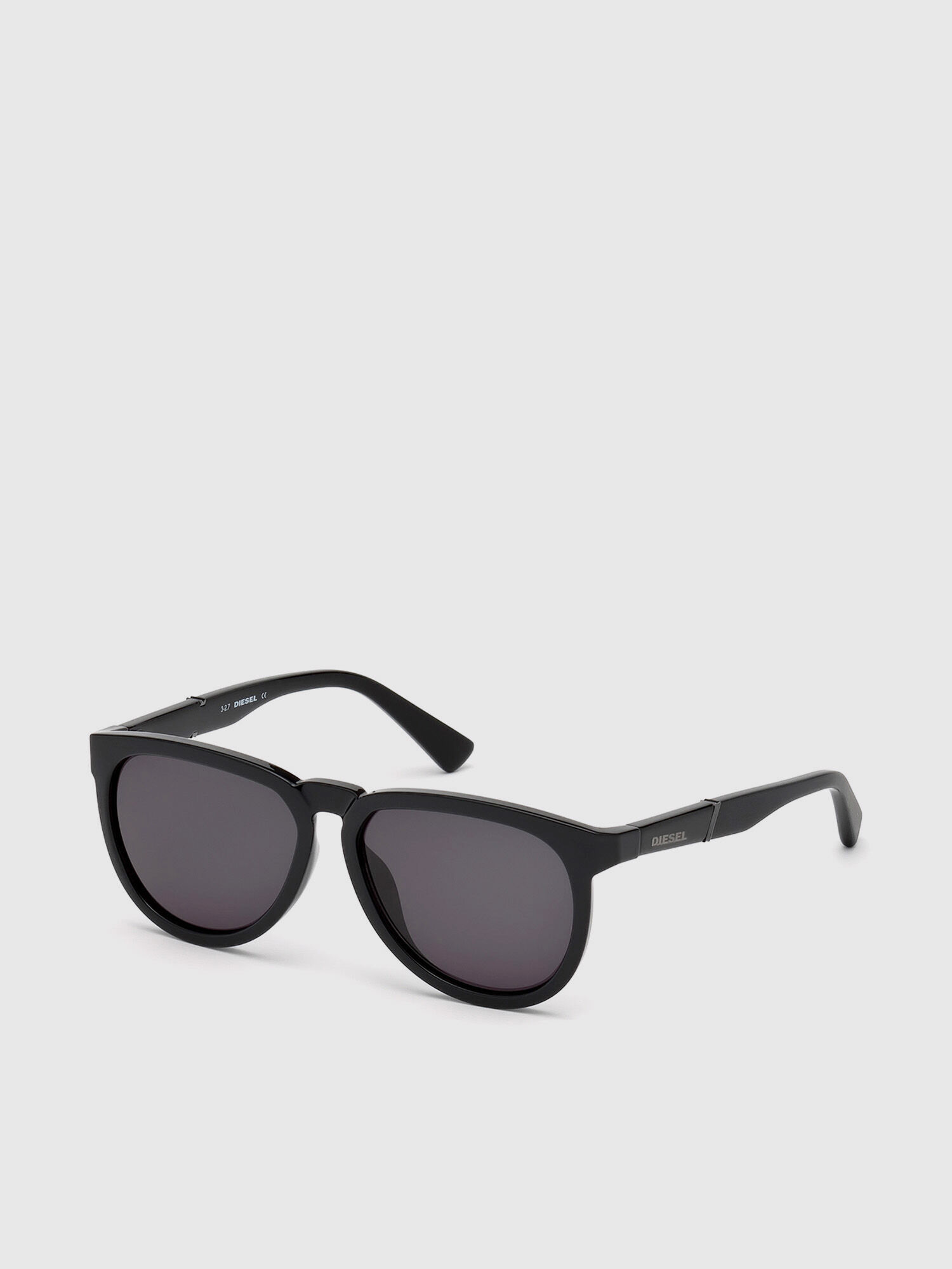 Diesel - DL0272, Occhiali da bambino con forma da aviatore Unisex in Nero - 2