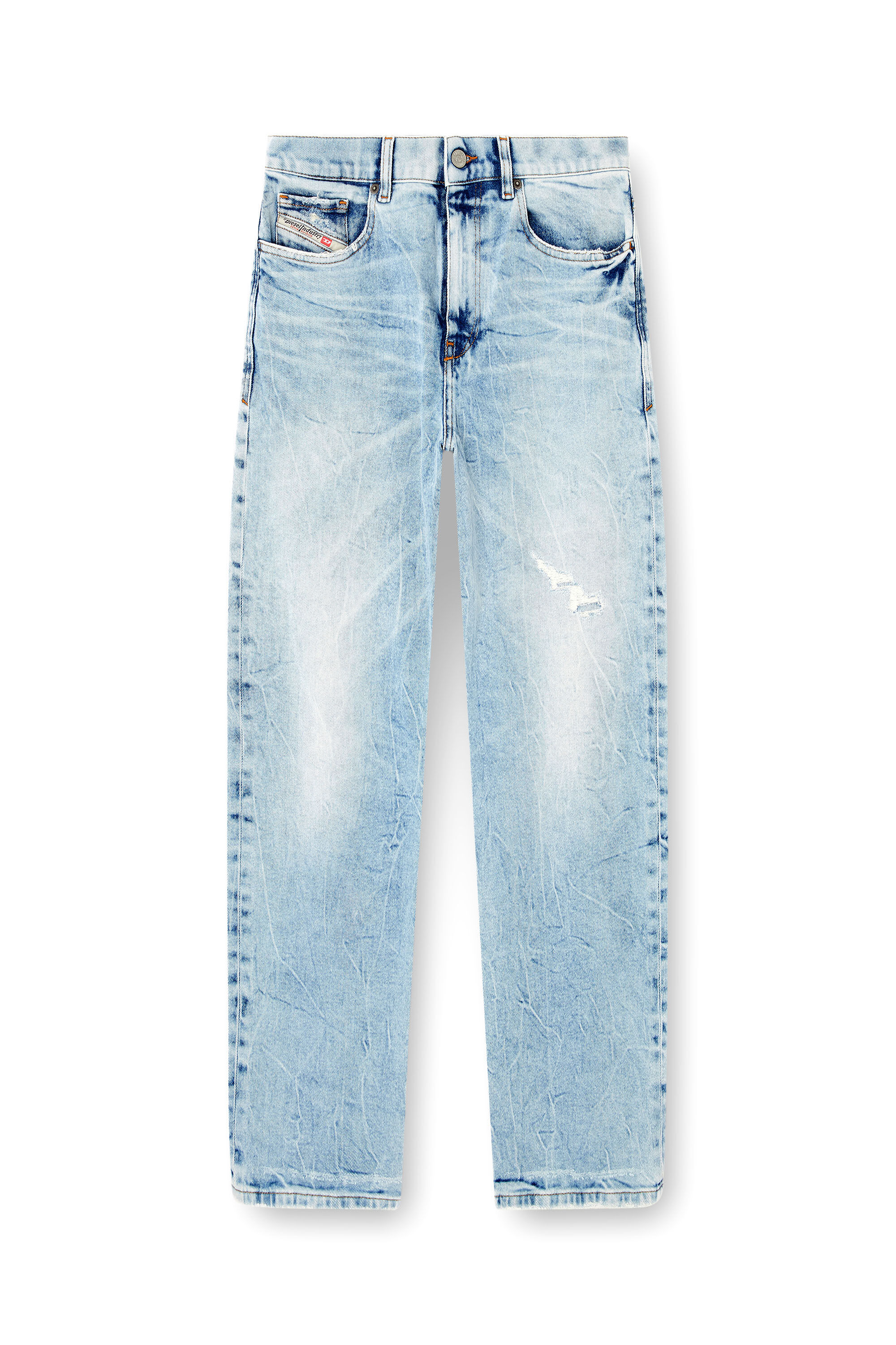 Diesel - Regular Jeans 2016 D-Air 09L31 Donna, Blu Chiaro - Image 2