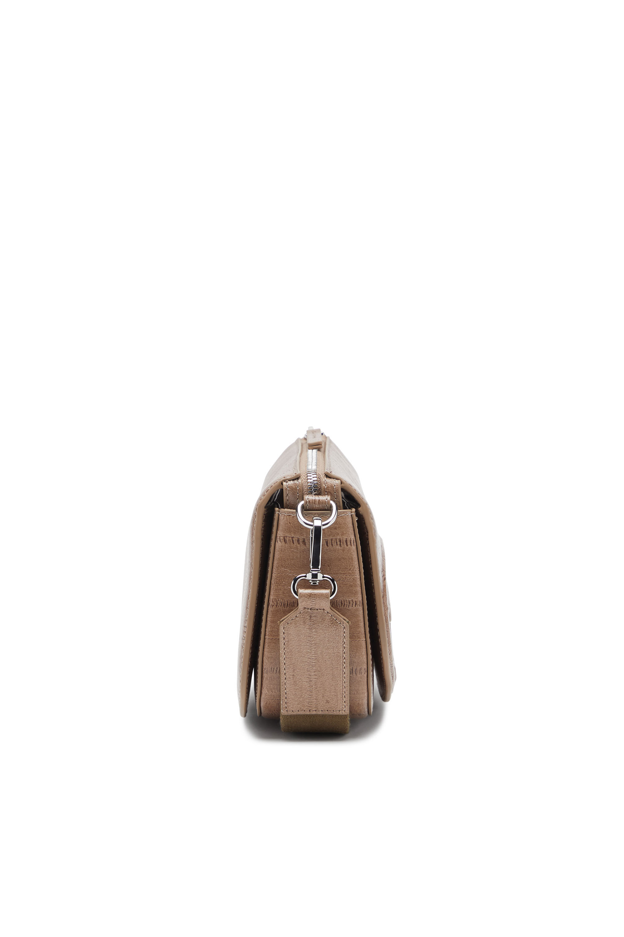 Diesel - 1DR CAMERA BAG, 1DR-Camera bag effetto anguilla Uomo in Marrone - 4