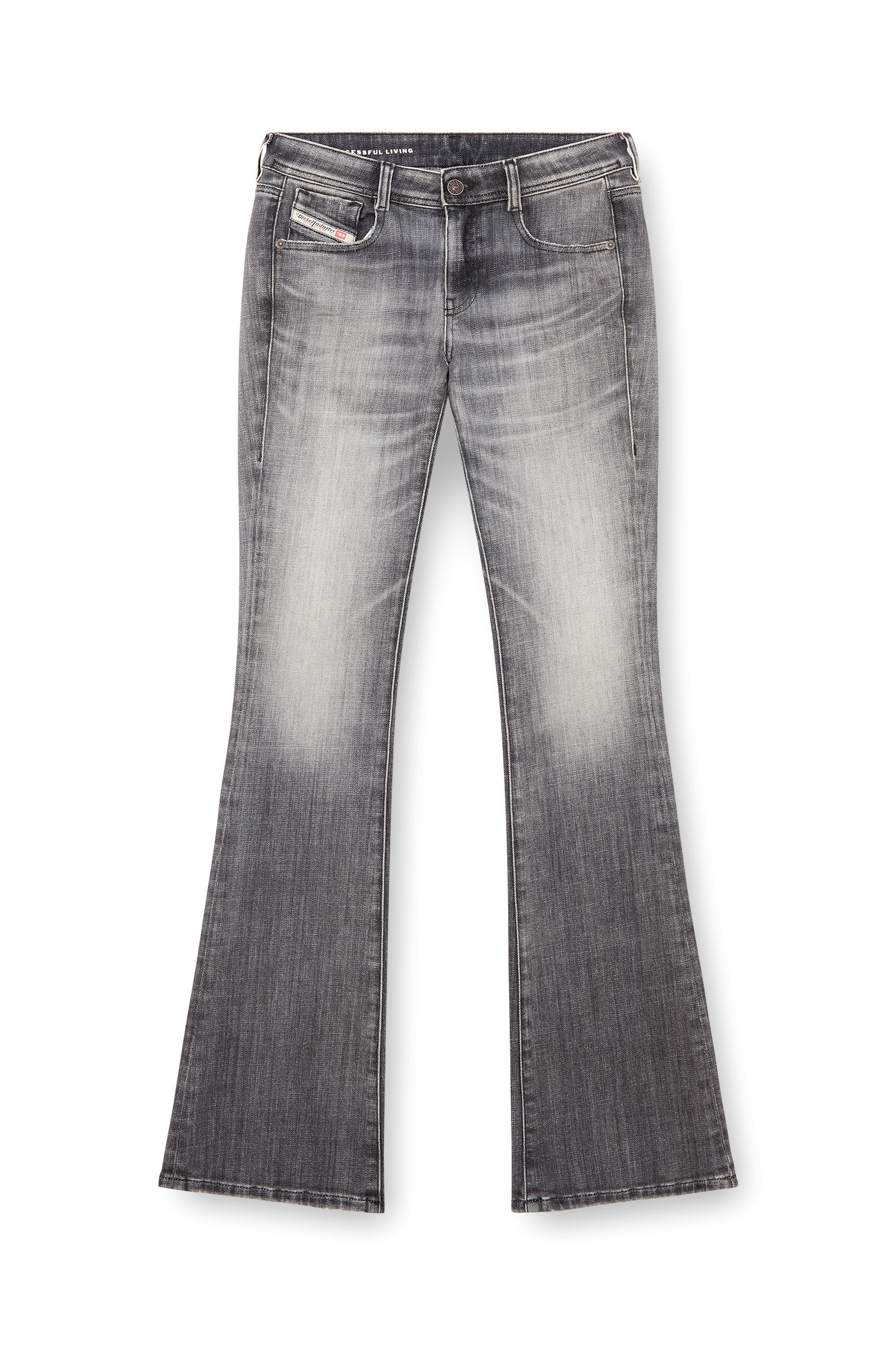 Jeans Donna Bootcut Grigio 1969 D Ebbey Diesel