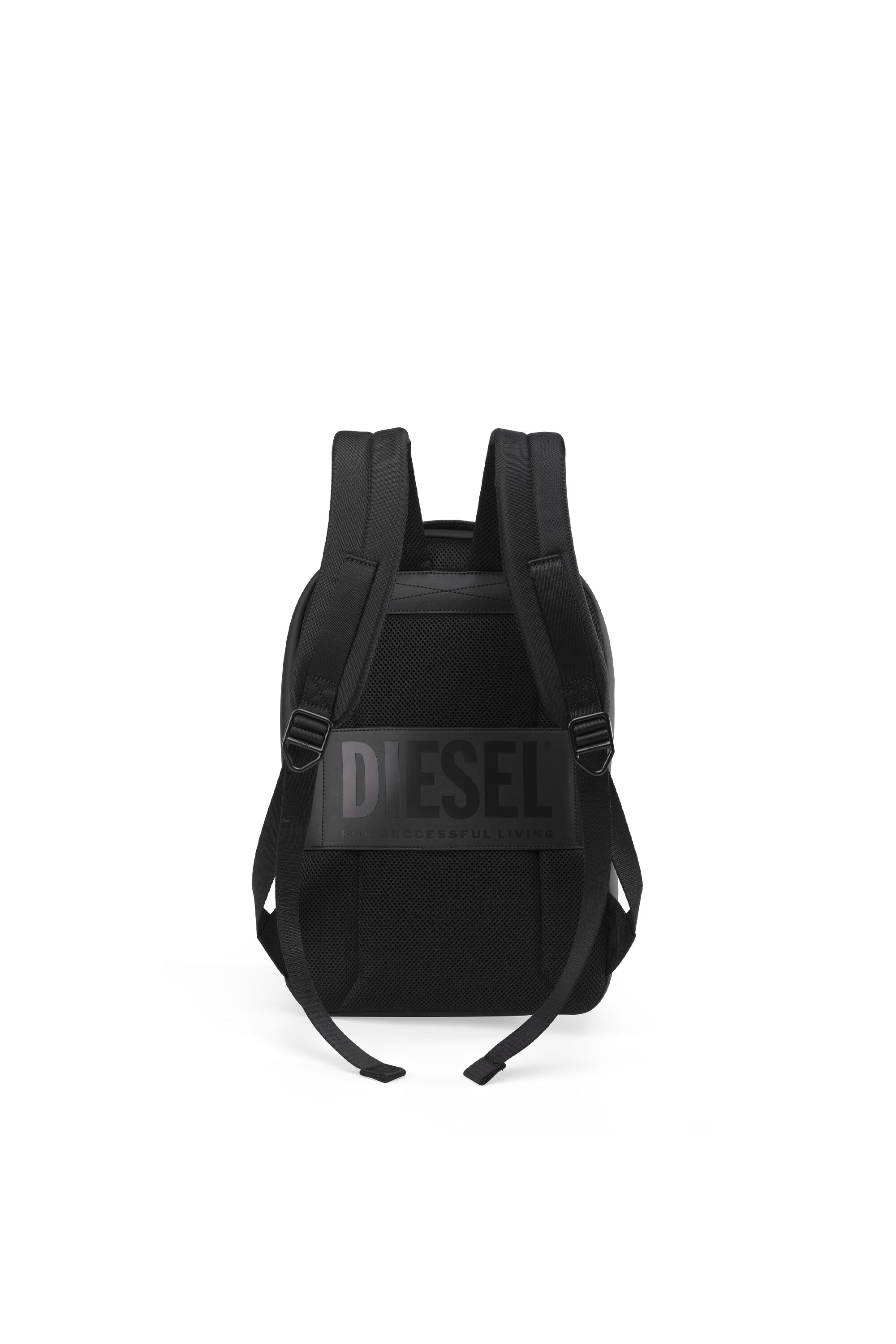 Diesel - DIESEL ALUMINUM BACKPACK DSB003, Zaino business funzionale Unisex in Nero - 2
