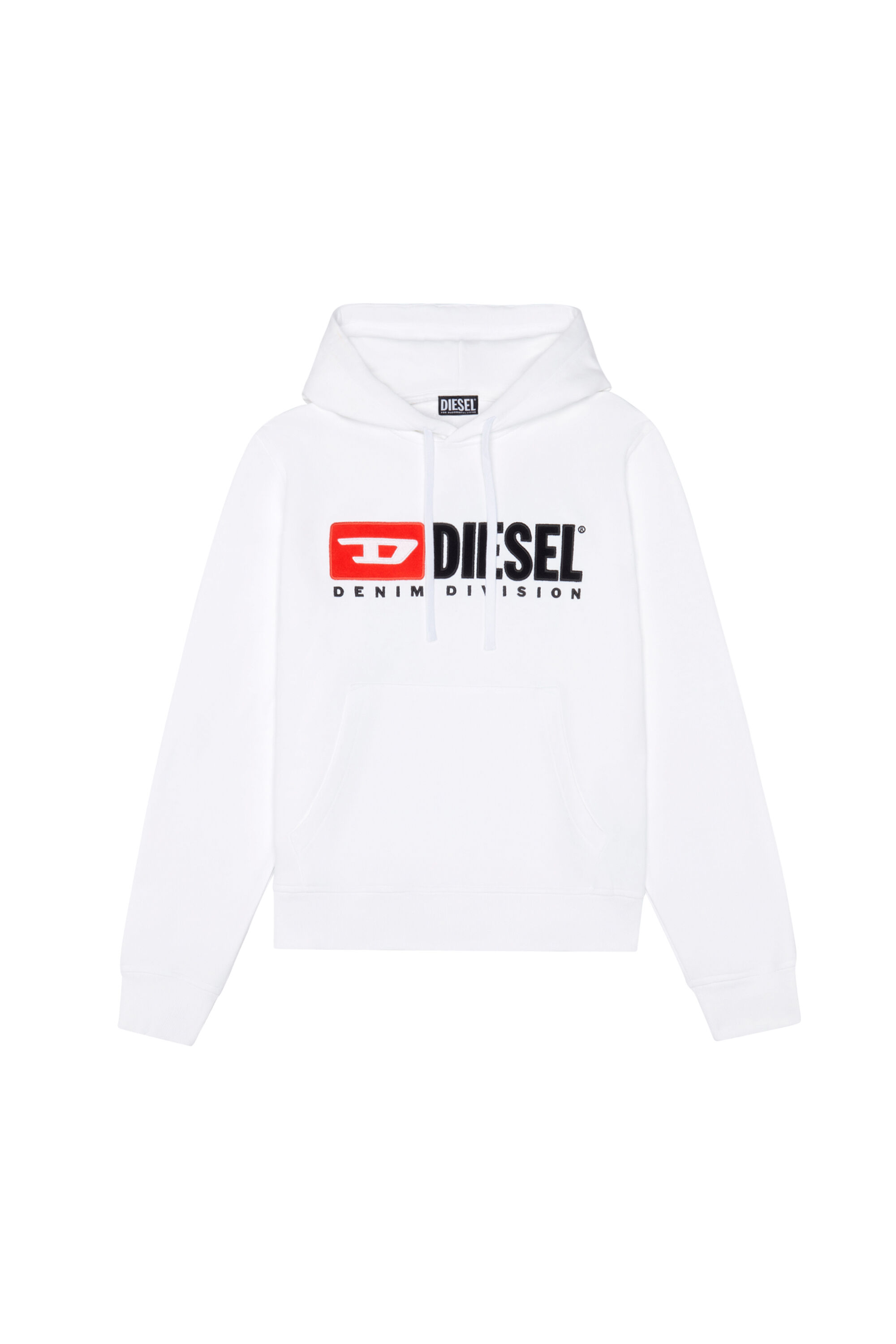 S GINN HOOD DIV Man Hoodie with logo applique Diesel