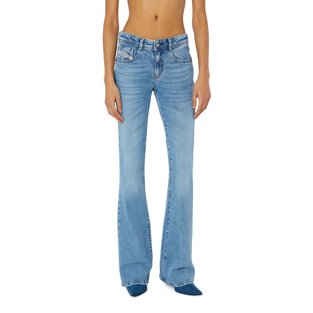 Diesel - Bootcut and Flare Jeans 1969 D-Ebbey 9B92L, Blu Chiaro - Image 8