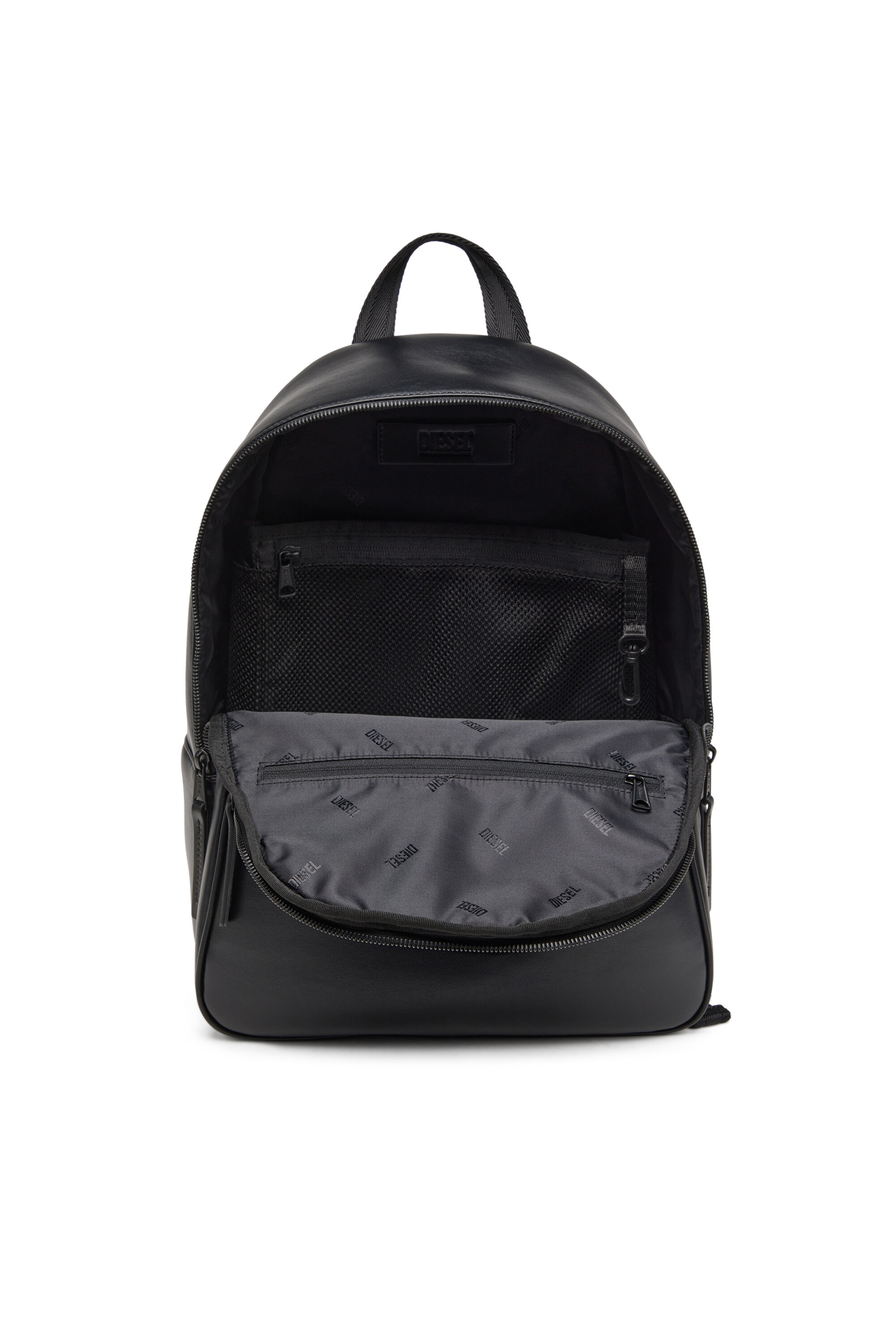 Diesel - HOLI-D BACKPACK M, Holi-D-Zaino in neoprene e PU Uomo in Nero - 2