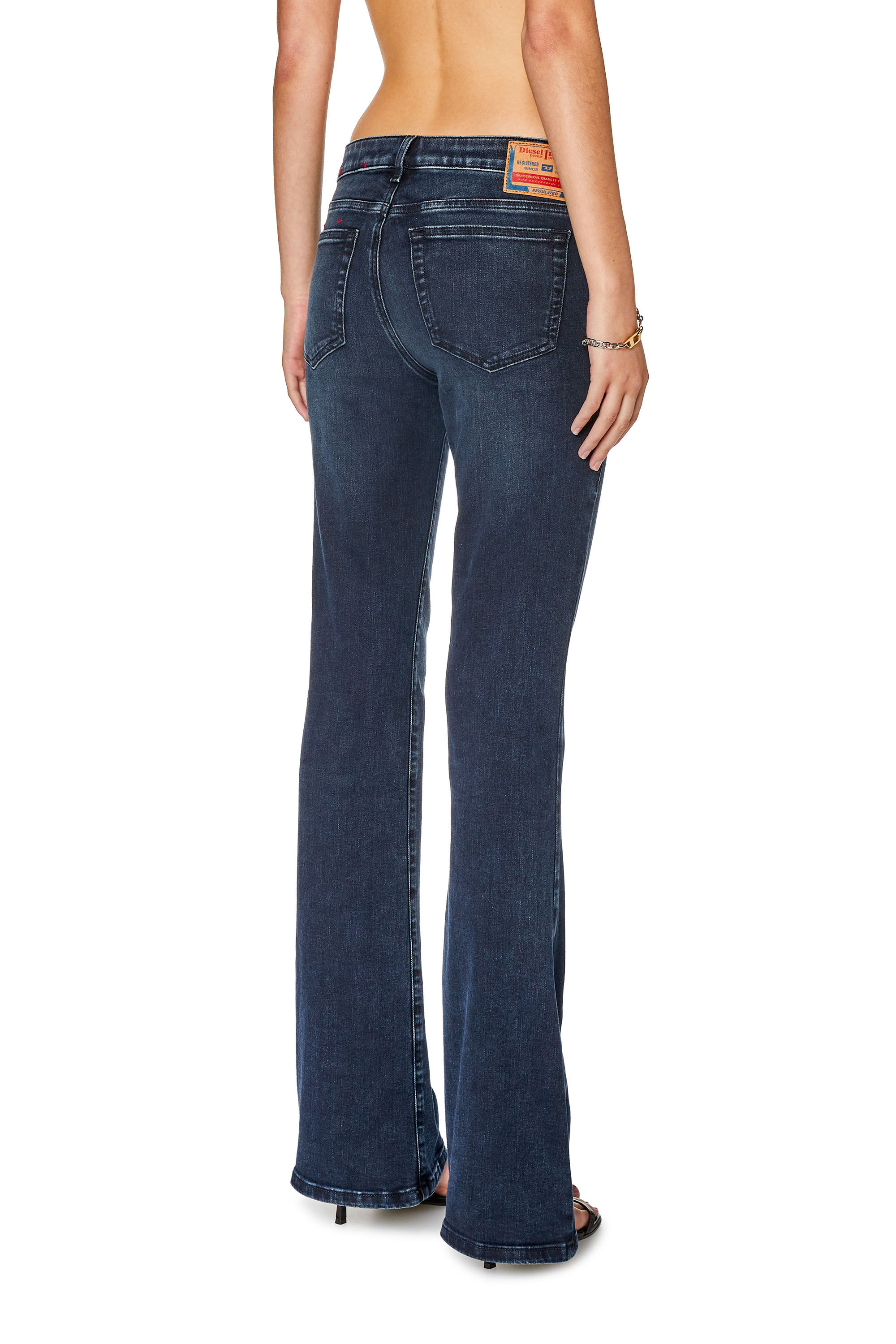 Diesel - Bootcut and Flare Jeans 1969 D-Ebbey 0ENAR, Blu Scuro - Image 4