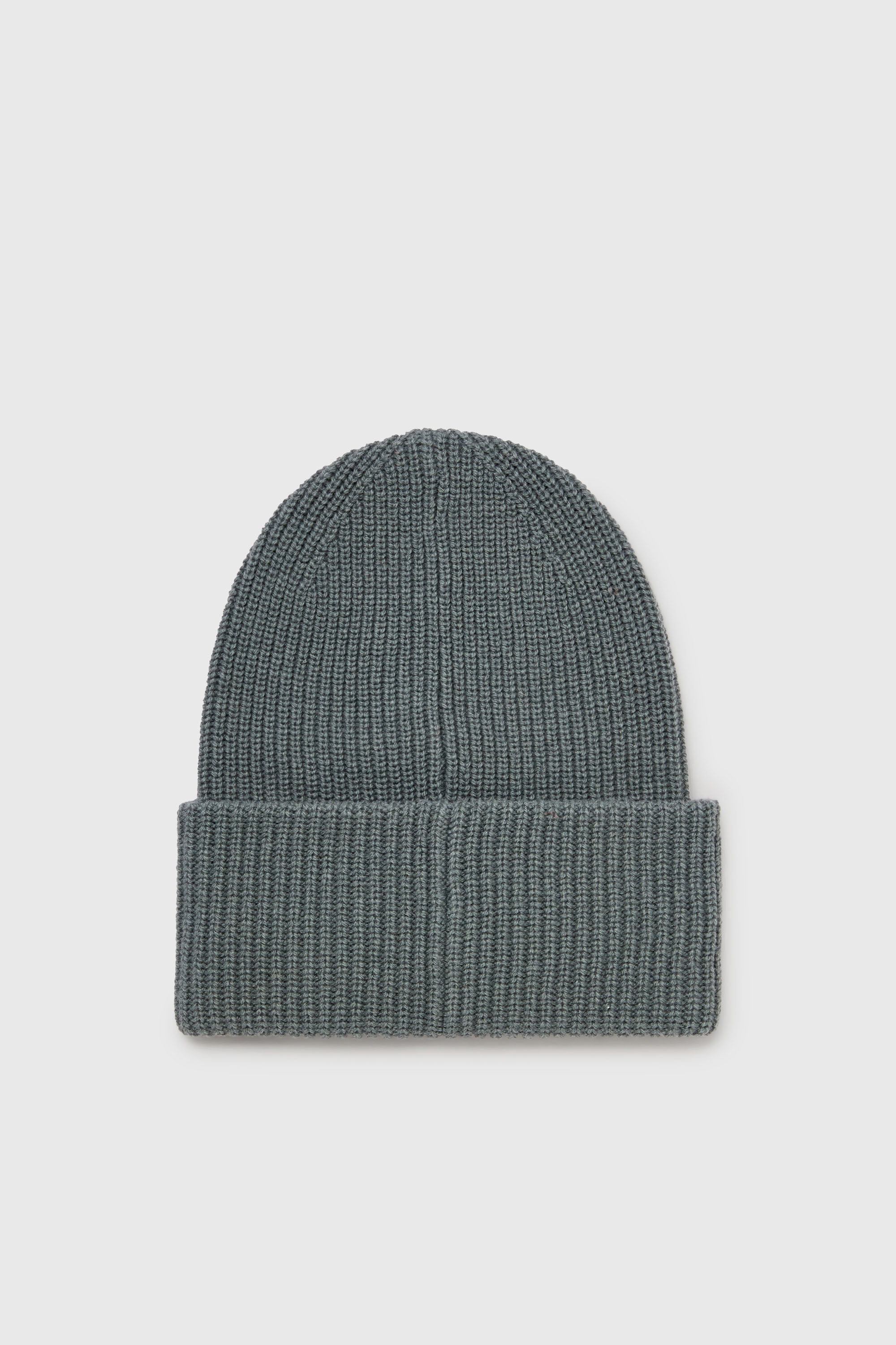 Diesel - K-PHAT, Berretto in lana con patch logo Unisex in Grigio - 2