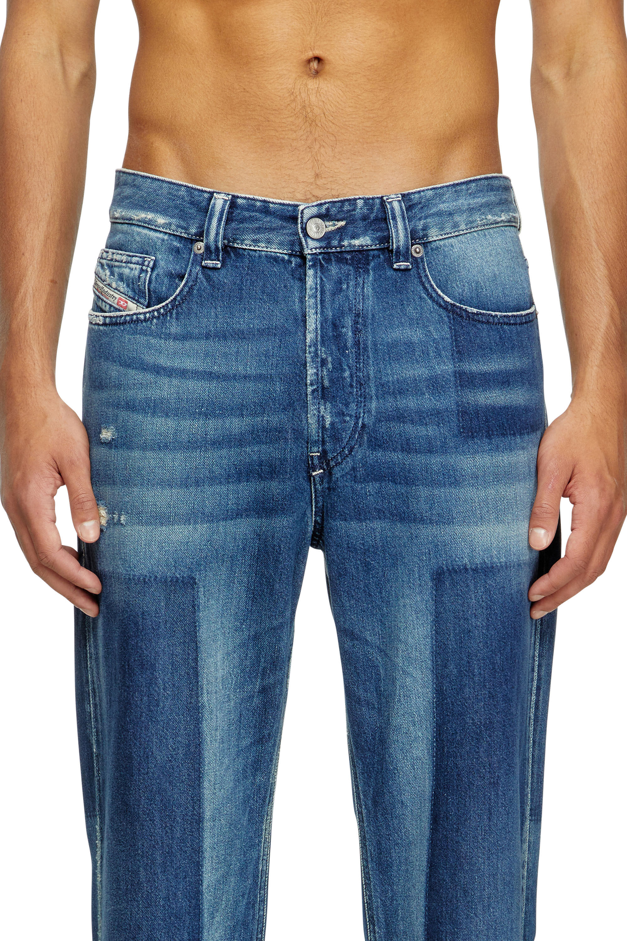 Diesel - Regular Jeans 2024 D-Macs 09M52 Uomo, Blu Scuro - Image 5