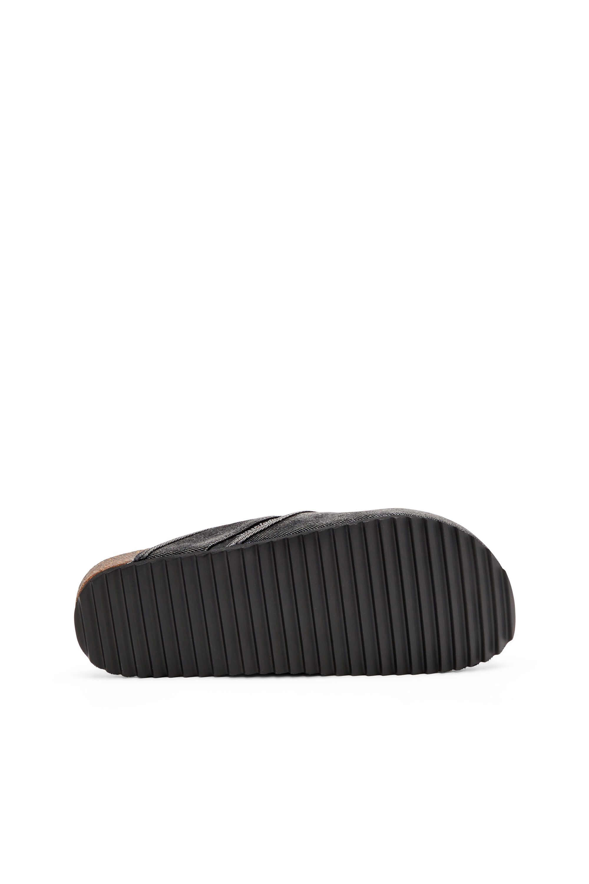 Diesel - D-WOODSTOCK SLIP-ON, D-Woodstock-Mule in denim Uomo in Nero - 5