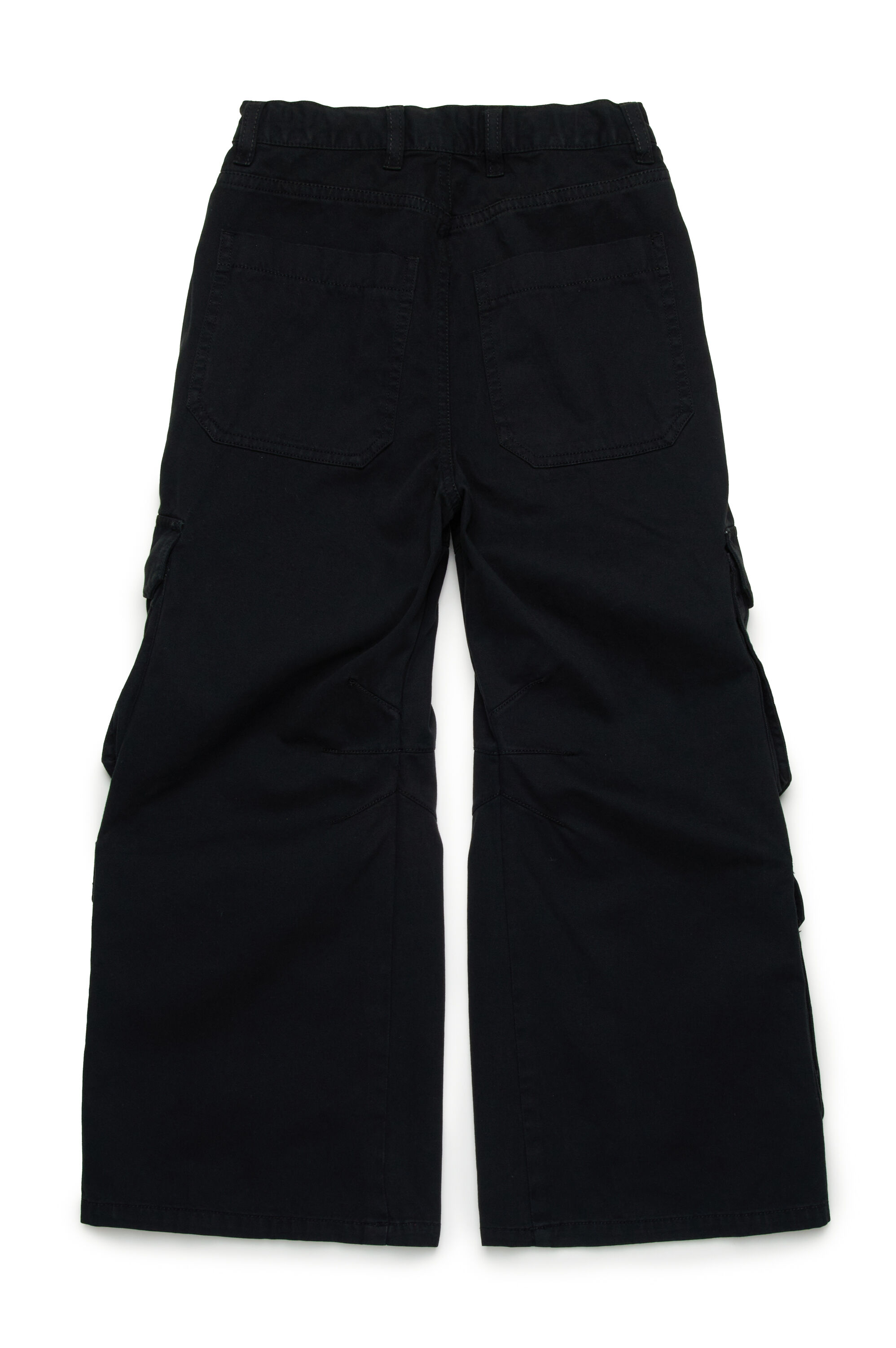 Diesel - PDARGJXCARGO, Pantaloni cargo multitasche Donna in Nero - 2