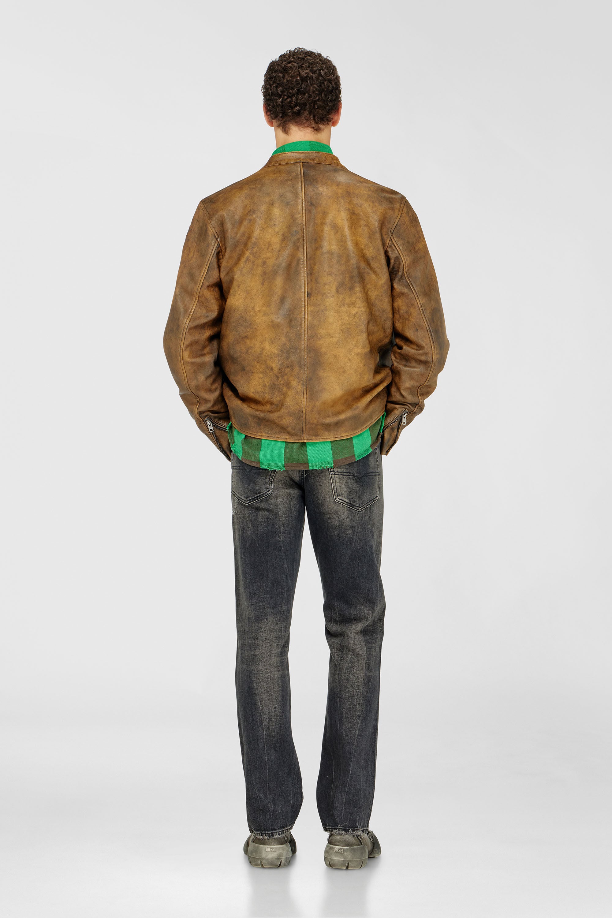 Diesel - Slim Jeans 1993 D-Vyl 09P46 Uomo, Nero/Grigio scuro - Image 3