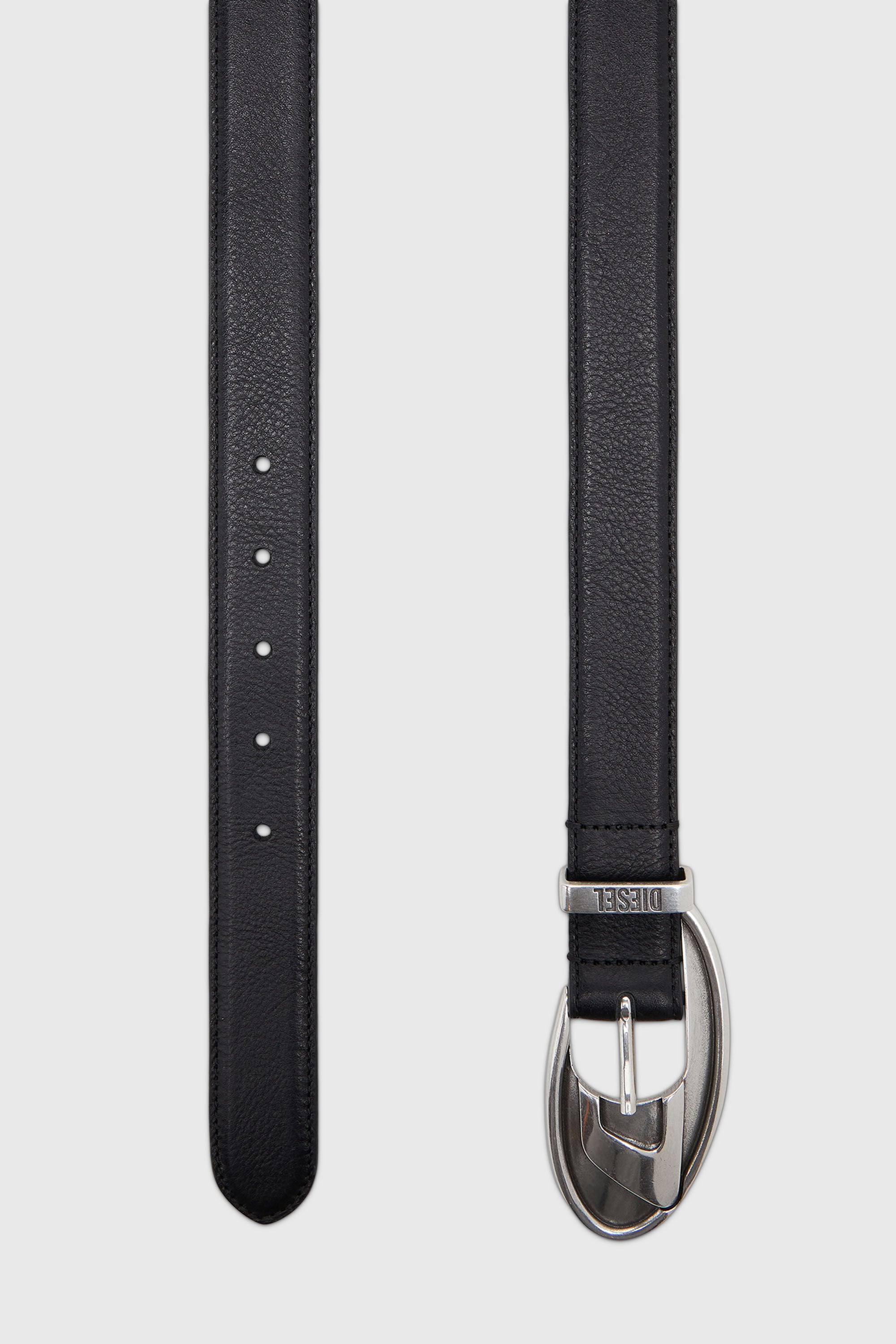 Diesel - B-D ROP 30, Cintura 3 cm in pelle rigenerata Unisex in Nero - 2