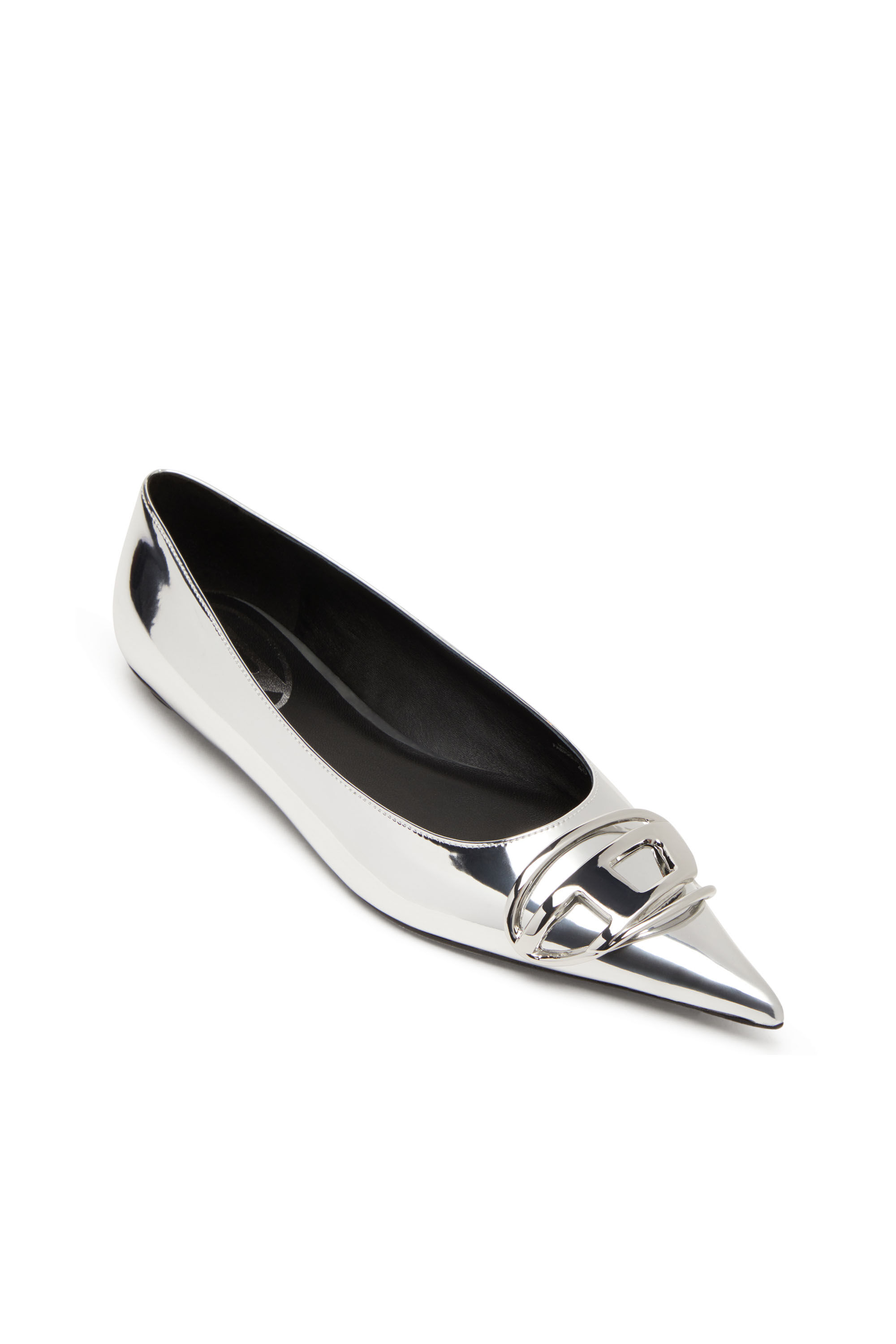 Ballerine color argento best sale