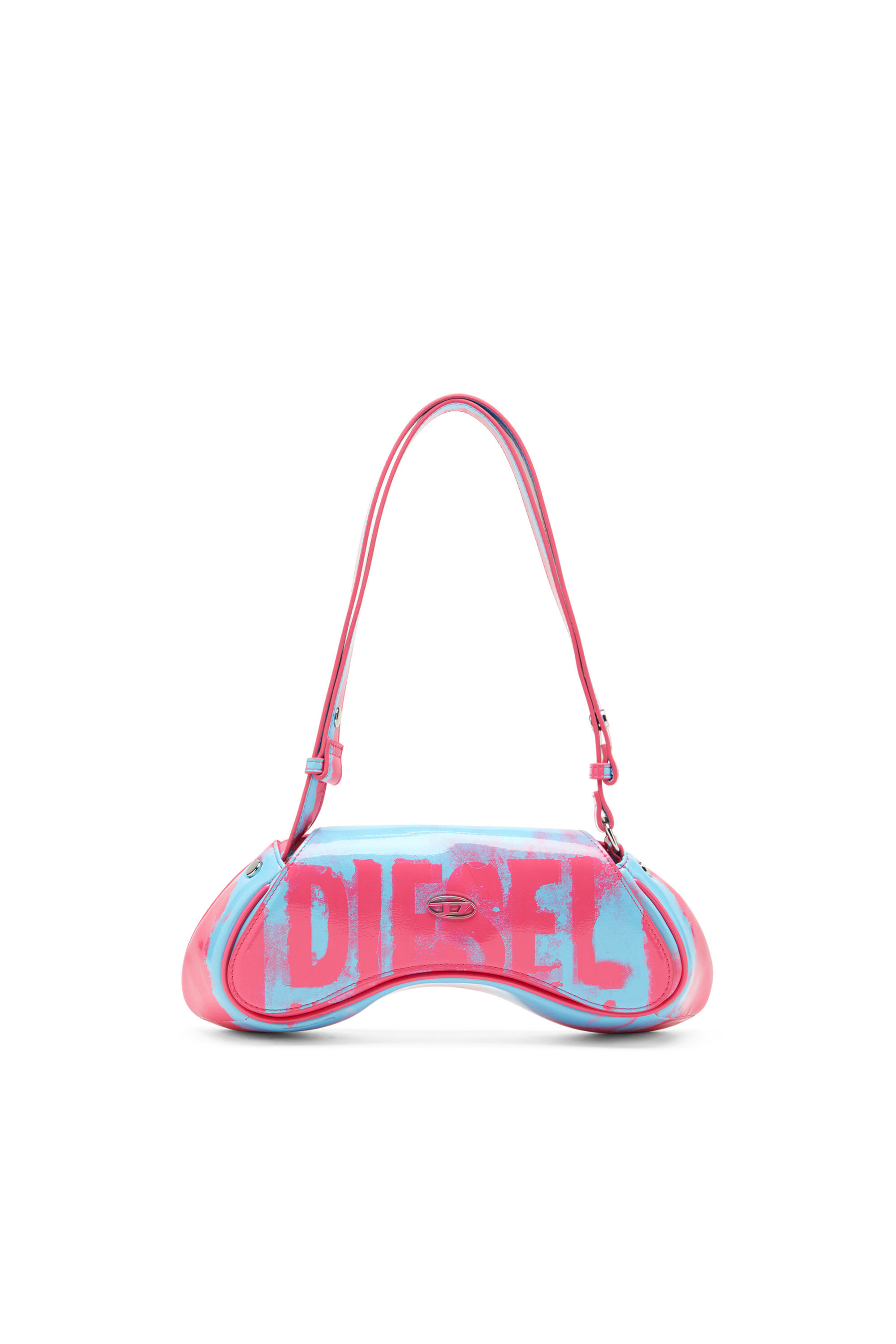 Diesel - PLAY CROSSBODY, Rosa/Blu - Image 1