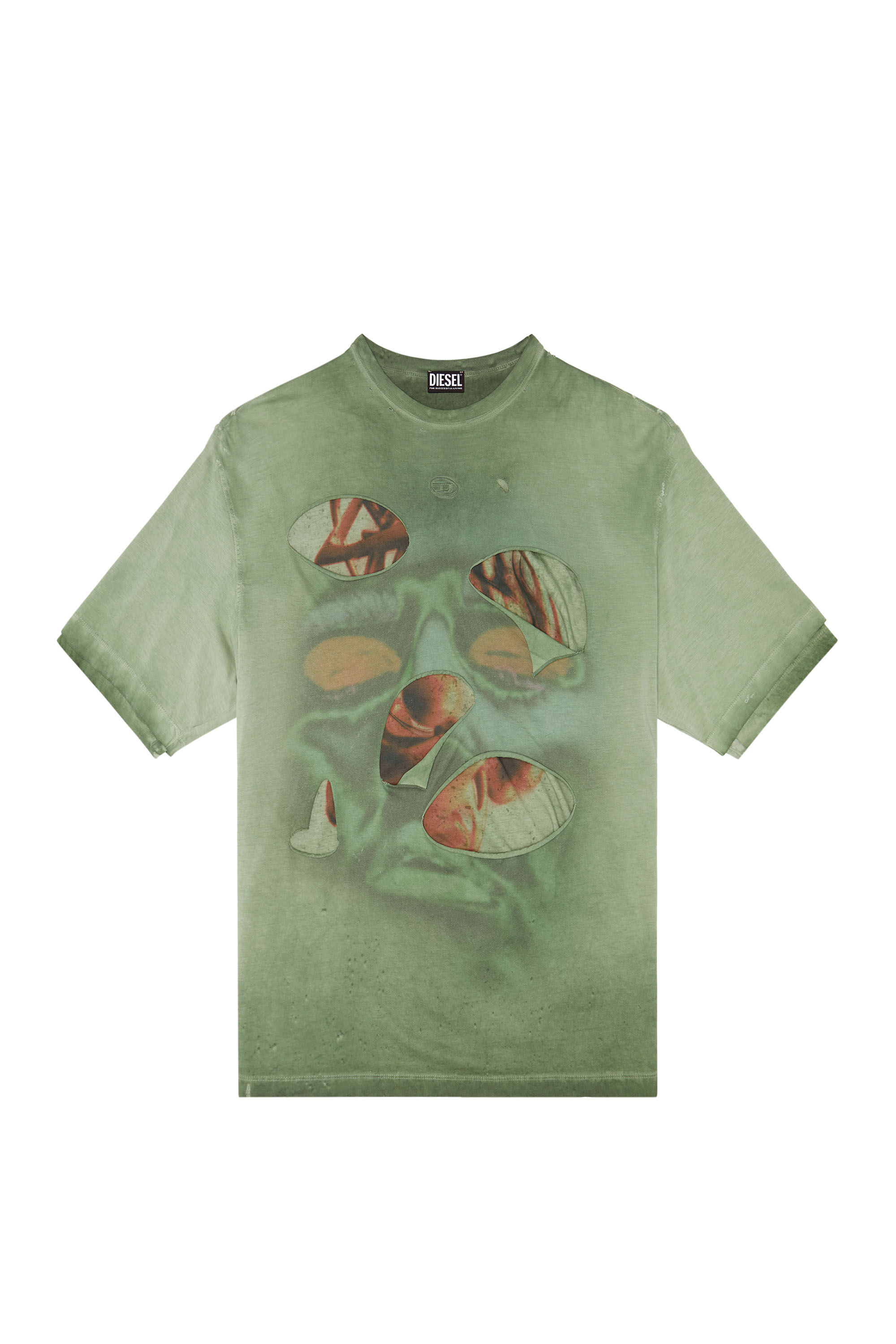 Diesel - T-WASY, Verde - Image 2