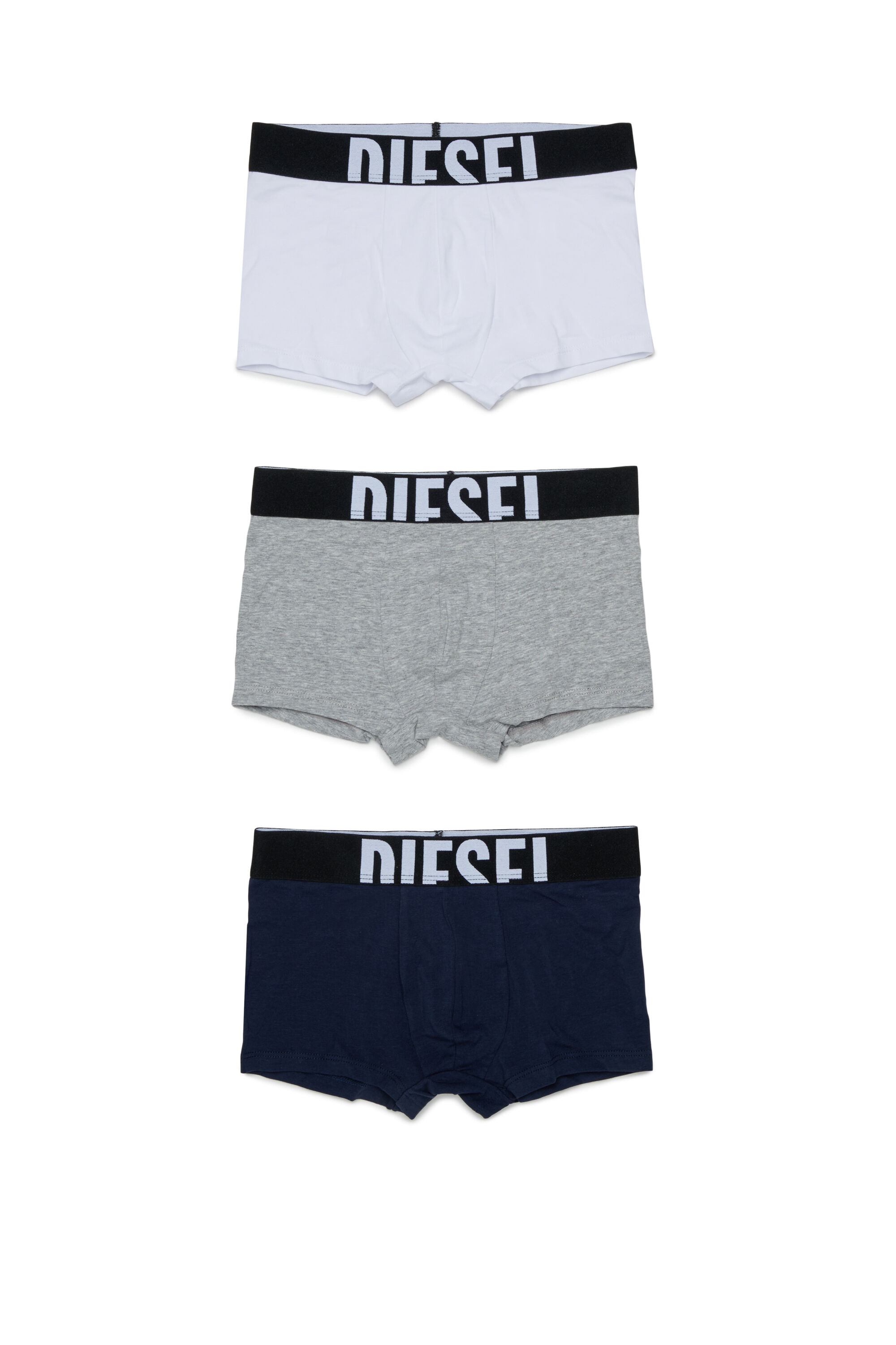 Diesel - UM-UMILLOTRIPACK-DD, Set da tre paia di boxer lungo in cotone stretch Uomo in Multicolor - 1