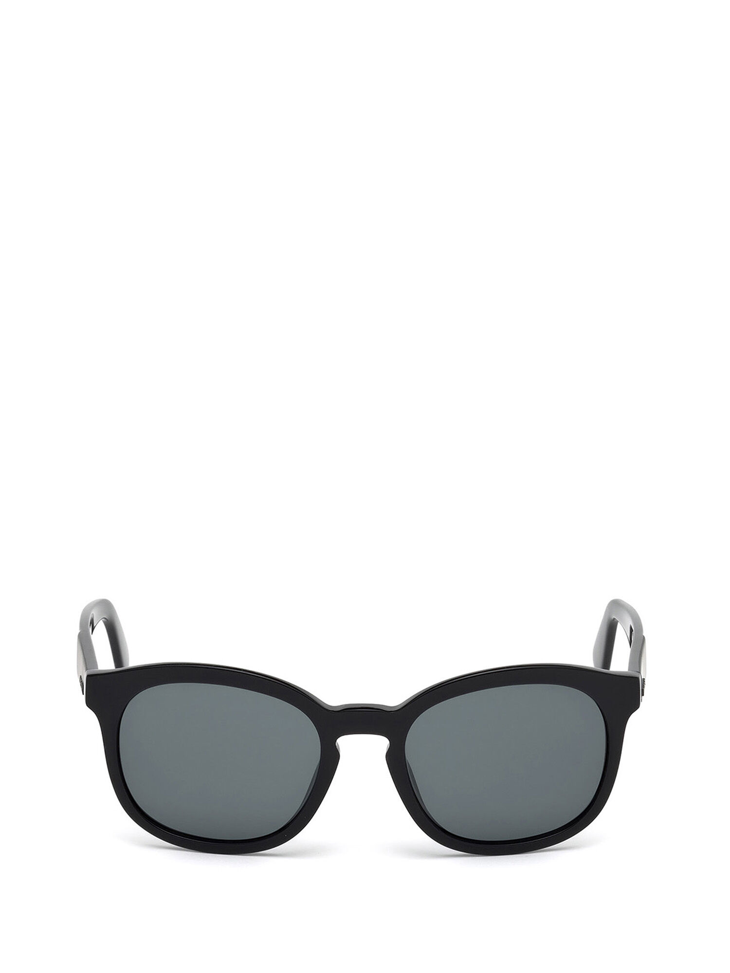 Diesel - DM0190, Occhiali con superfici lucide e opache Donna in Nero - 1
