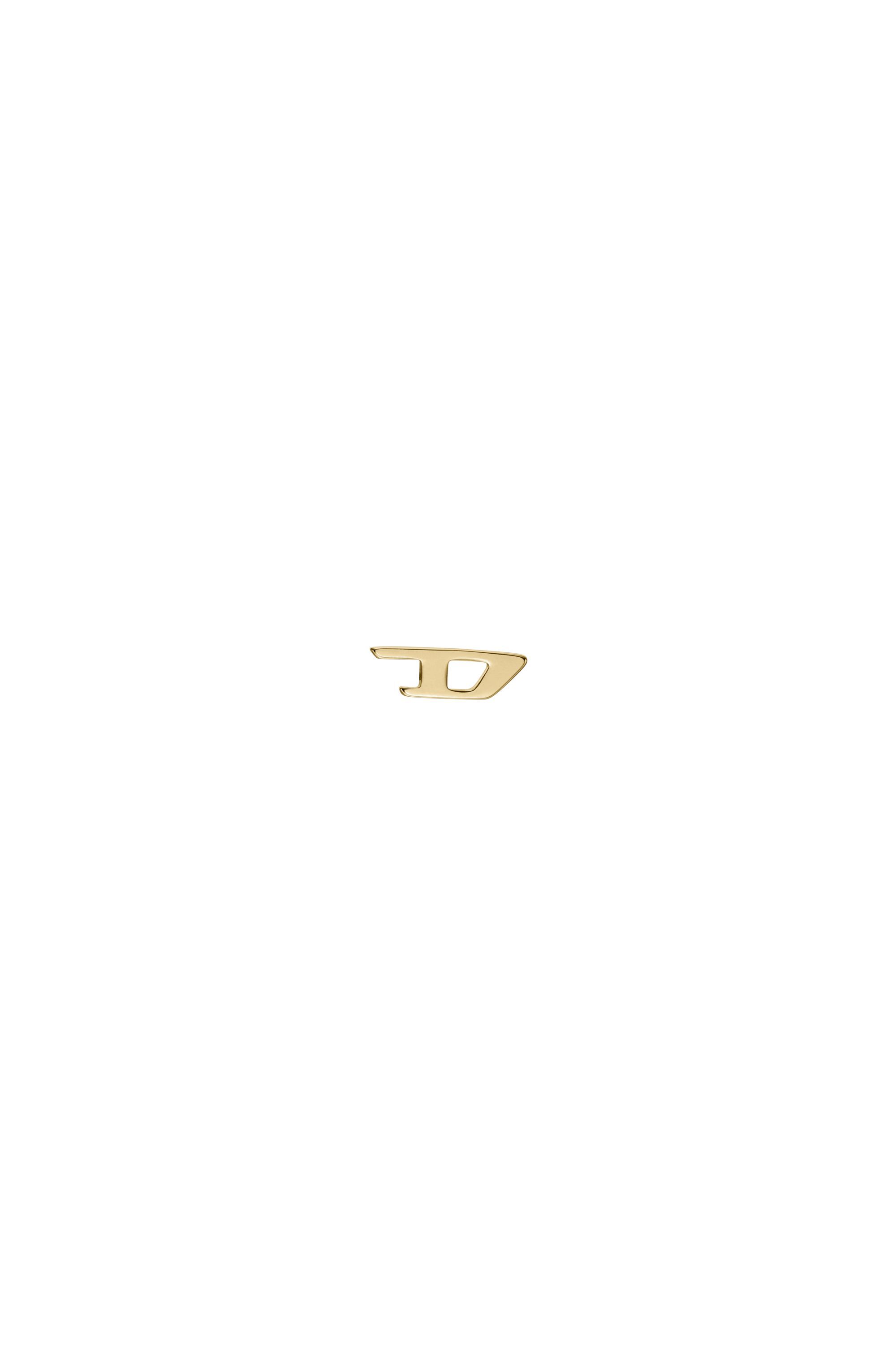 Diesel - DX1520, Orecchino a lobo in acciaio inossidabile dorato Unisex in Oro - 2